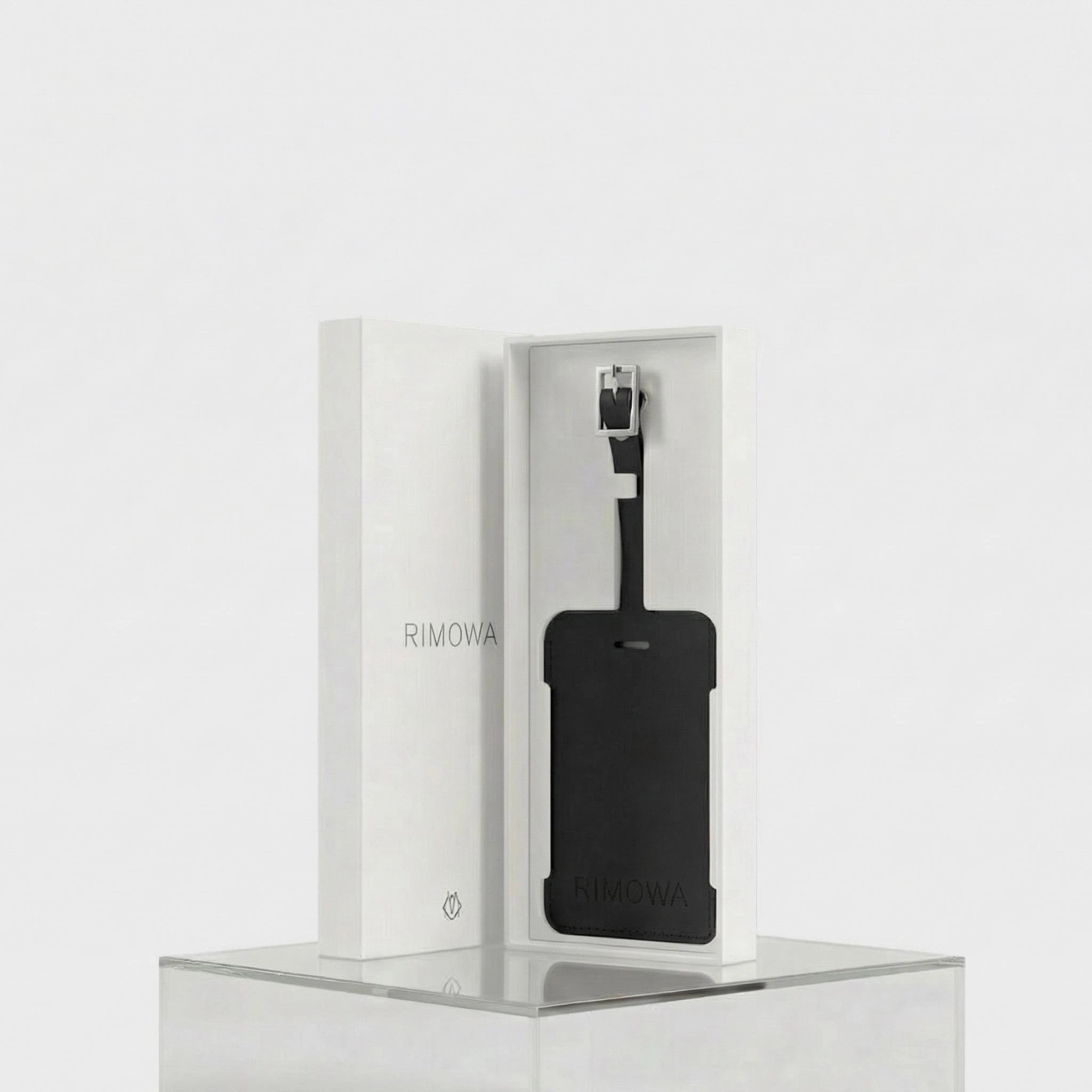 Rimowa Address Holder, Black, Full Studio