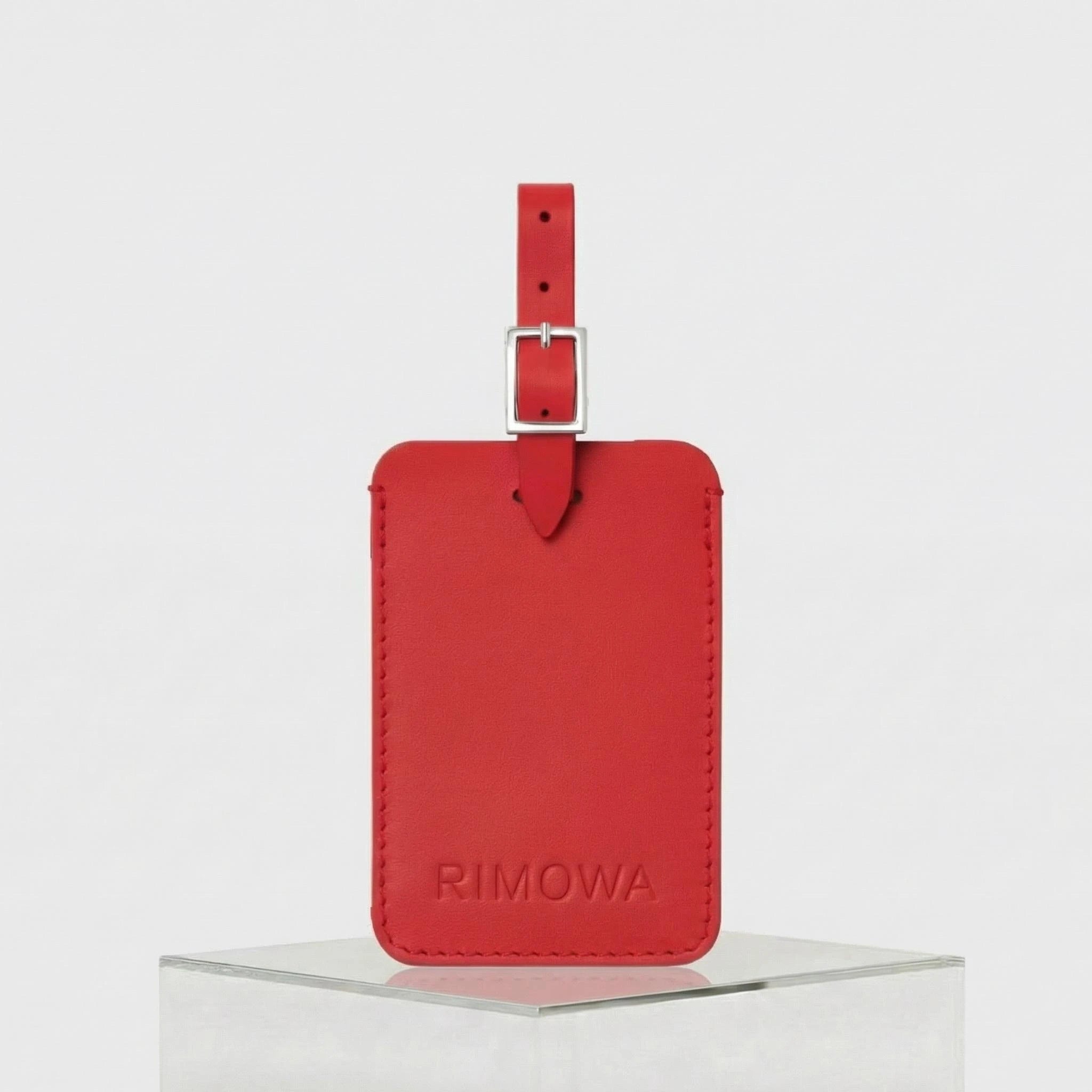 Rimowa Address Holder, Paprika, Front Studio