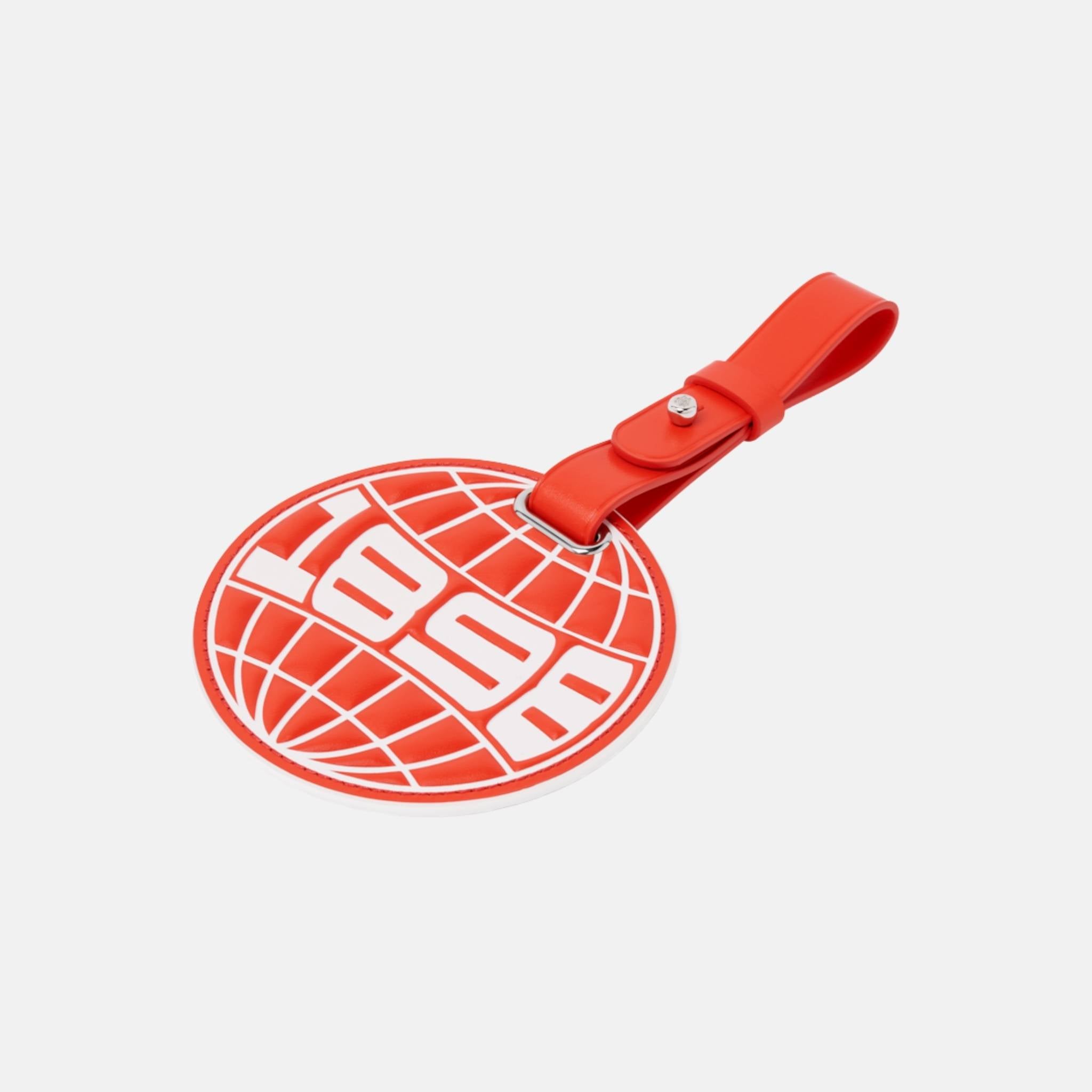 Rimowa Charm SEIT 1898 Globe Red, Side