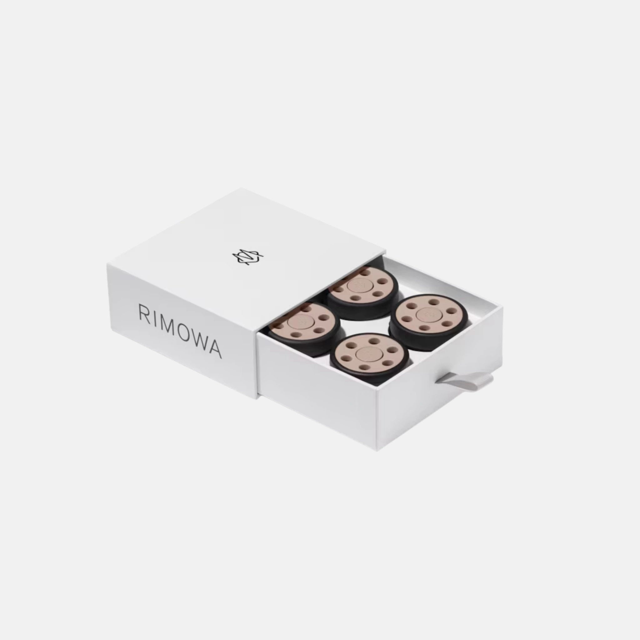 Rimowa Classic Wheels Set, Taupe, Box