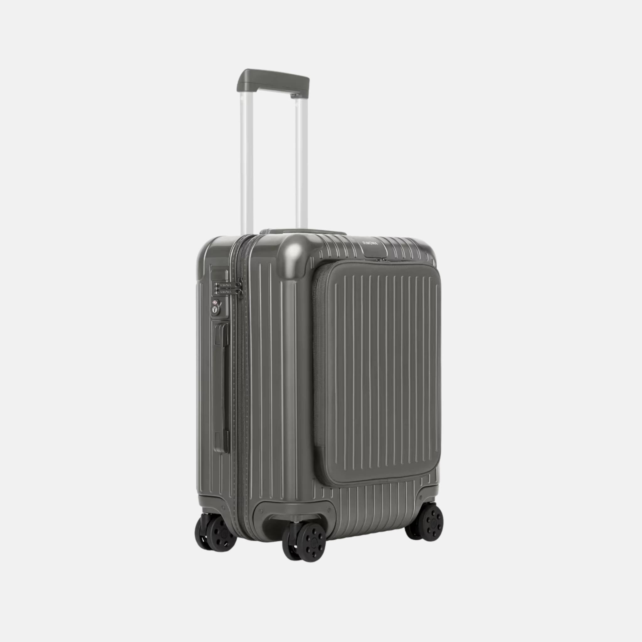 Rimowa Essential Sleeve Cabin Plus, Grey, Side