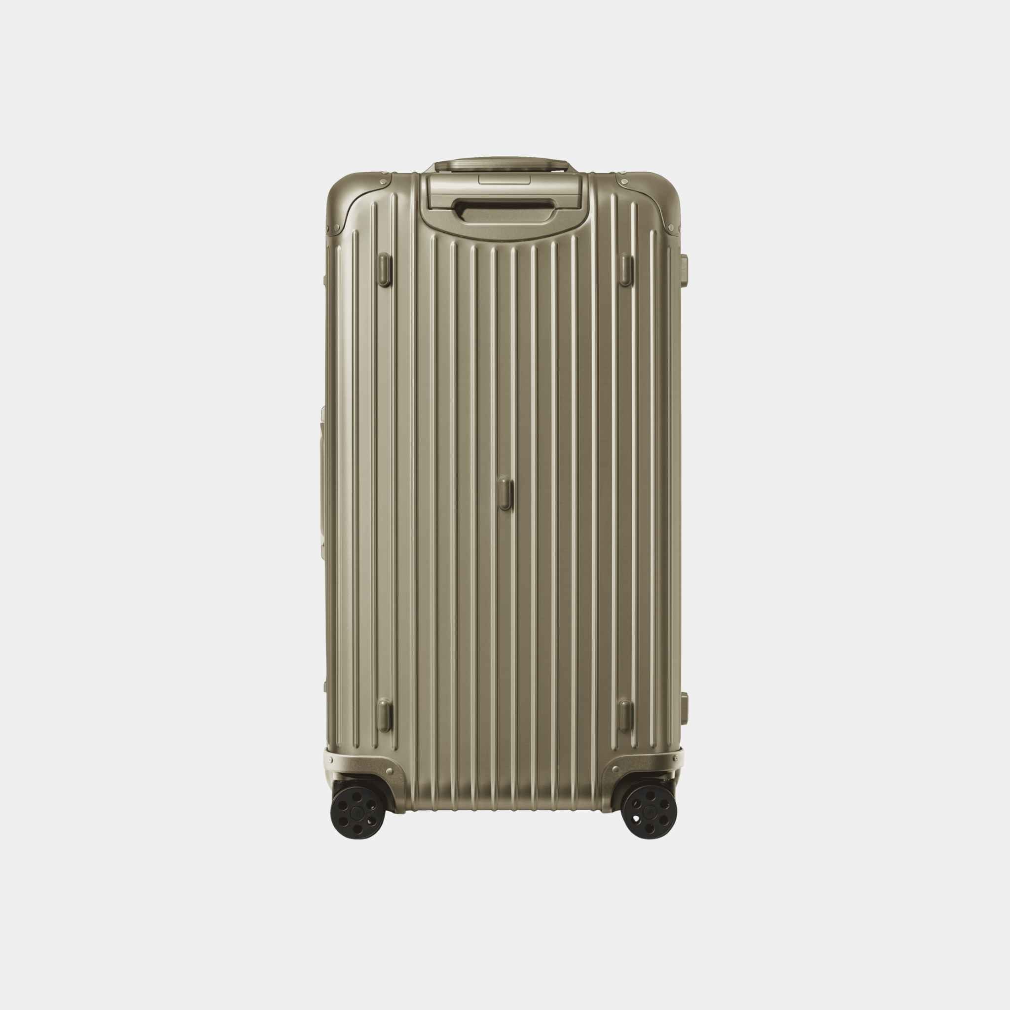 Rimowa Original Trunk Plus, Titanium, Back