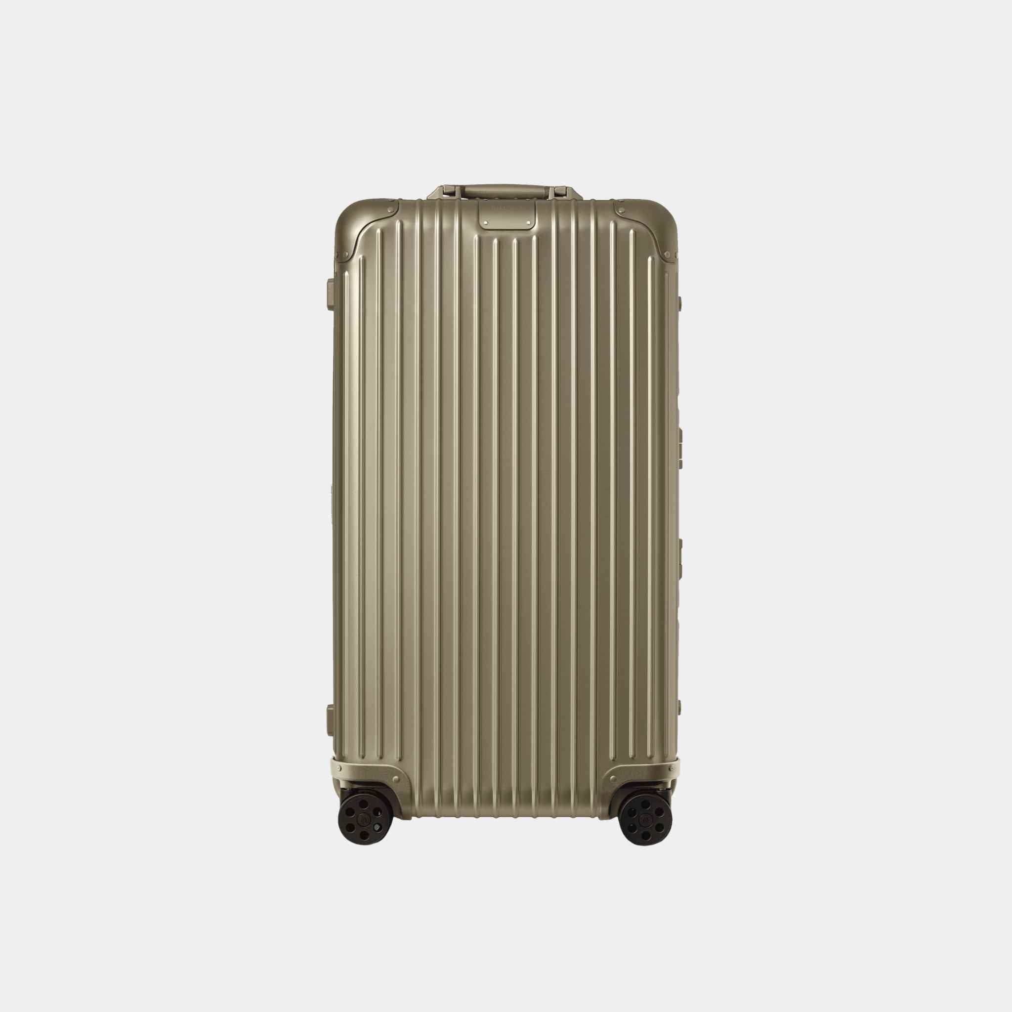 Rimowa Original Trunk Plus, Titanium, Front