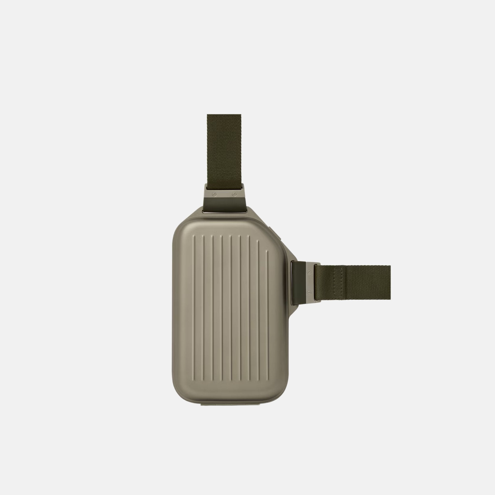 Rimowa Personal Aluminium Sling Clutch, Titanium, Back