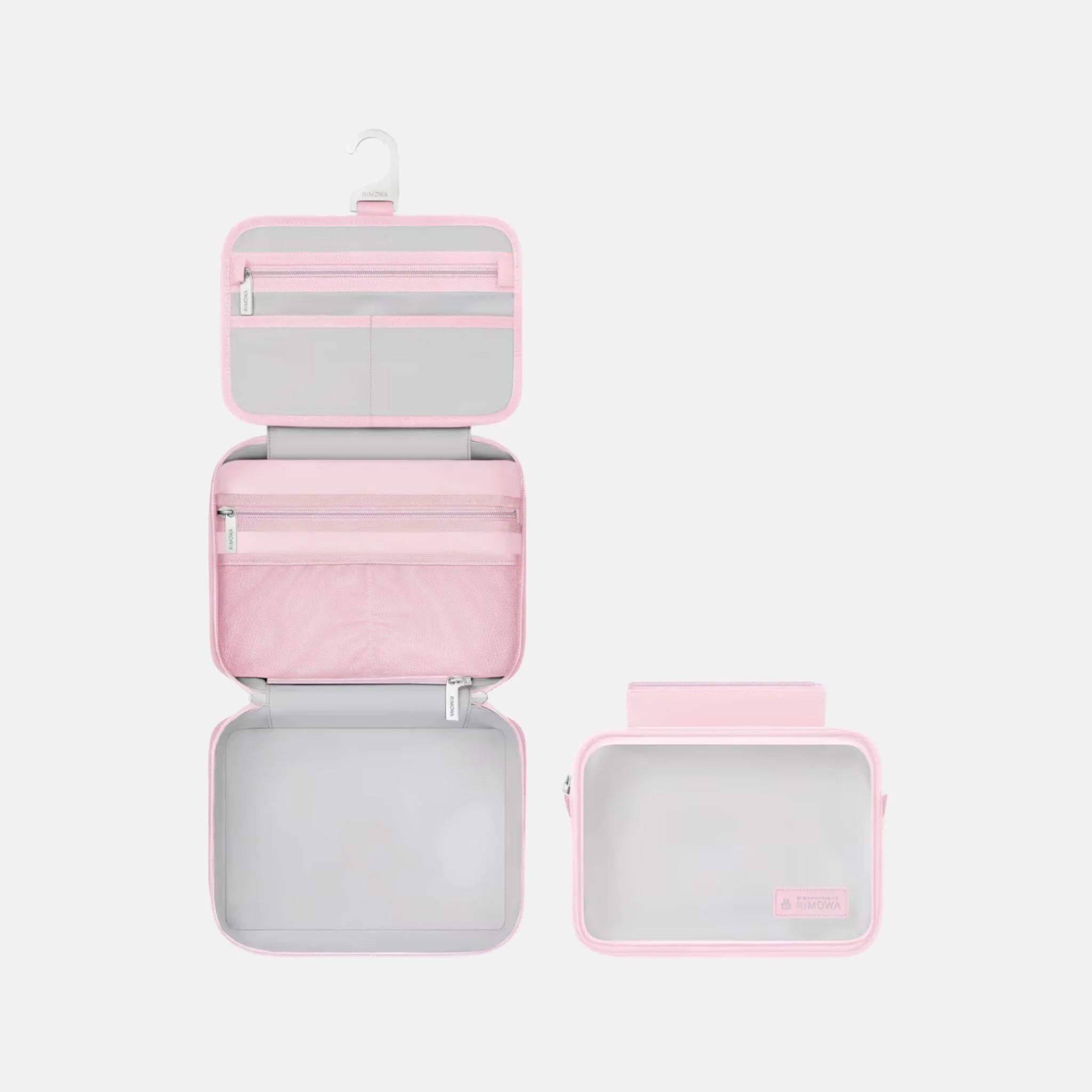 Rimowa Trifold Toiletry Pouch Ballerina Pink, Inside