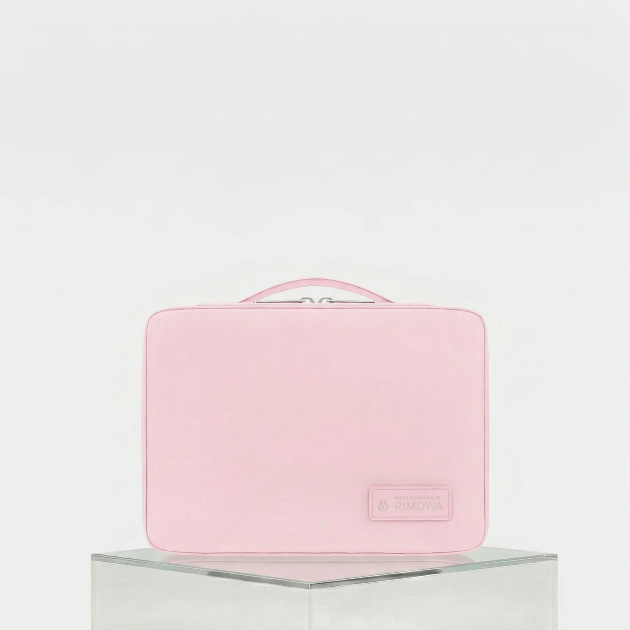 Rimowa Trifold Toiletry Pouch, Gloss Ballerina Pink, Front