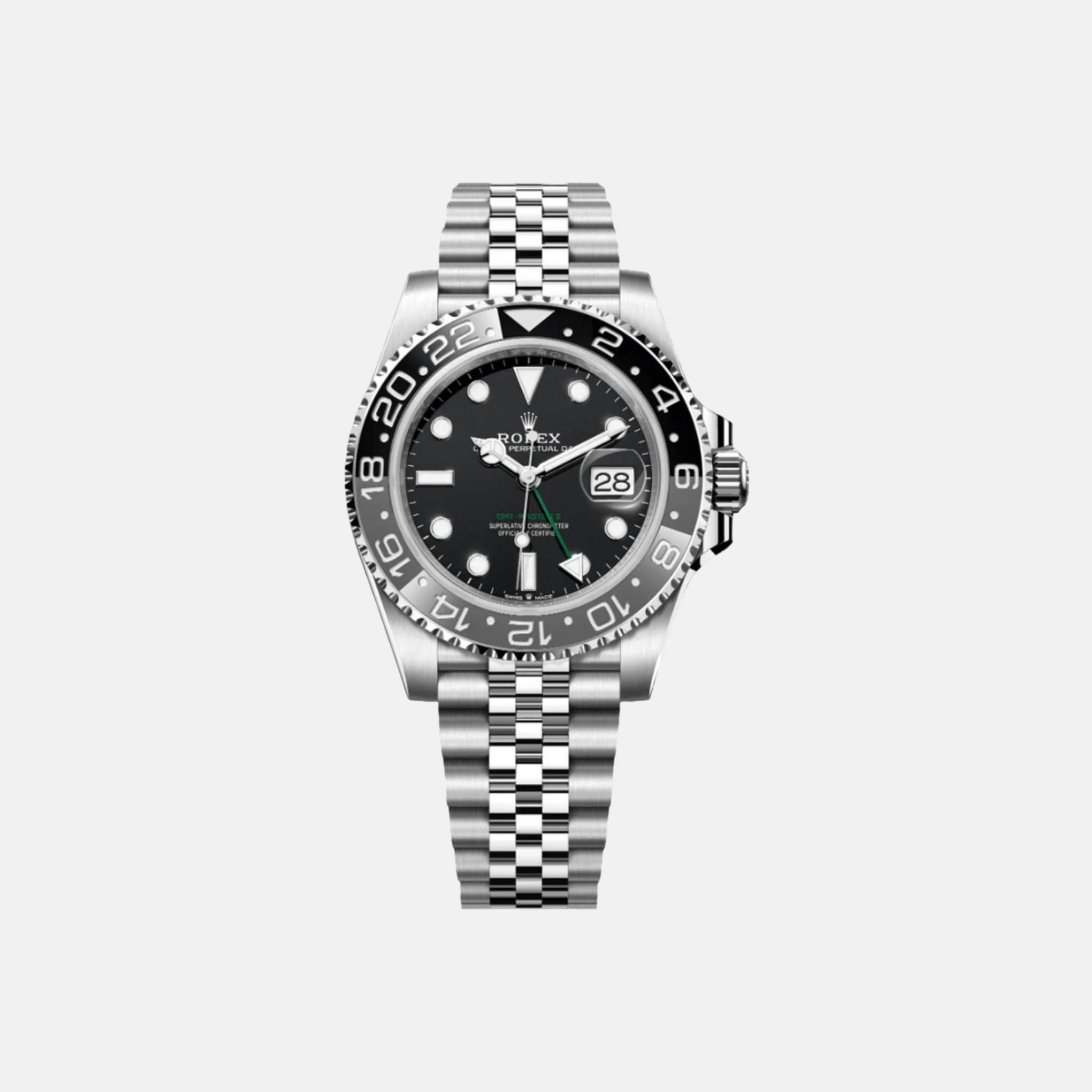 Rolex GMT-Master II 126710GRNR-0003 Bruce Wayne Jubilee 40mm, Front