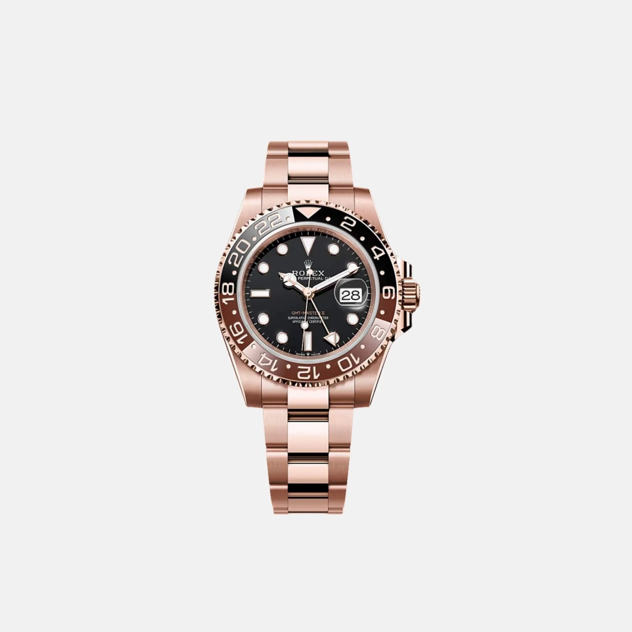 Rolex GMT-Master II 126715CHNR-0001 Rootbeer Rose Gold 40mm