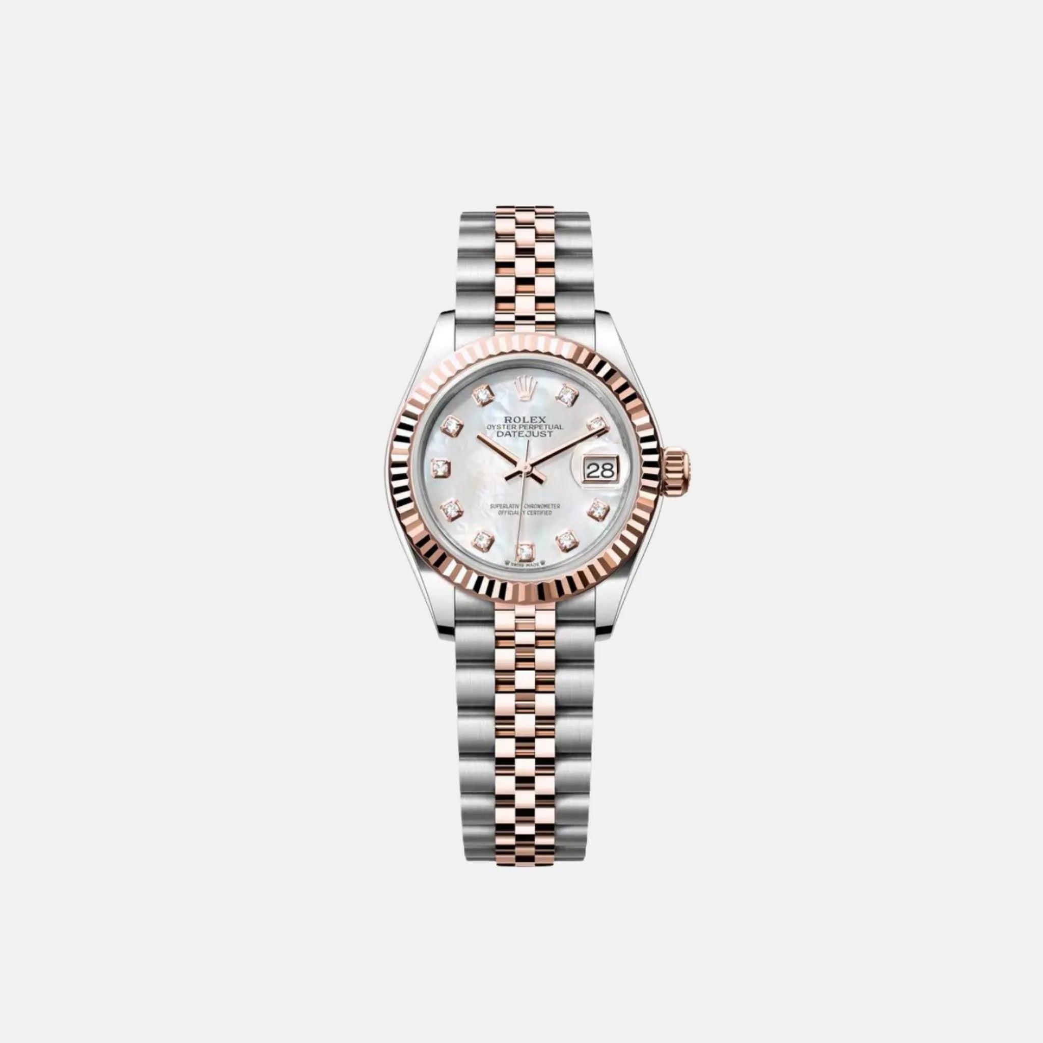 Rolex Lady-Datejust 28mm 279171-0013 Mother Of Pearl Diamond Dial