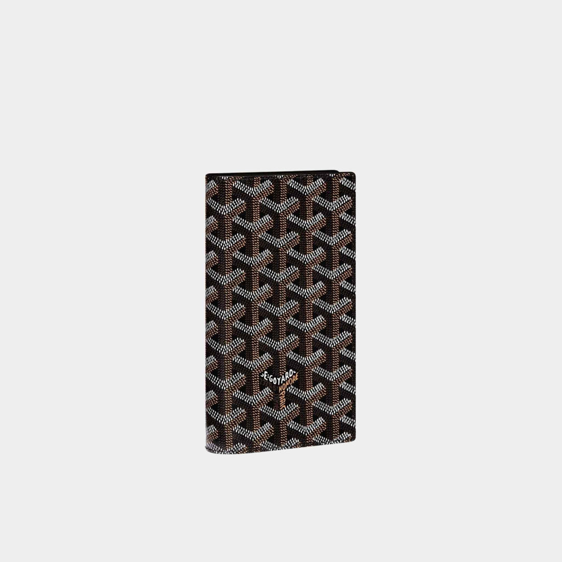 Goyard Saint-Lambert Wallet, Black, Front