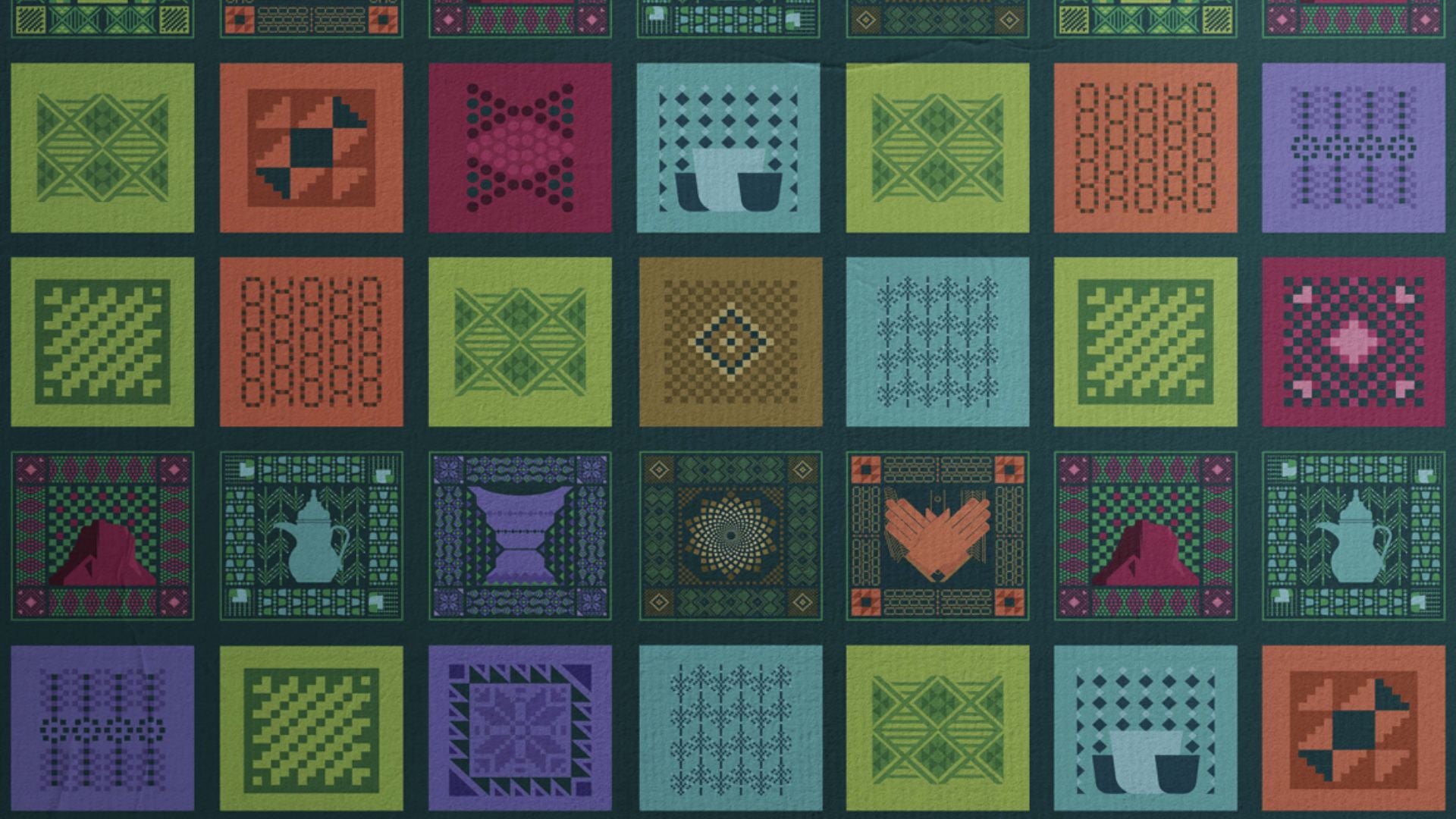 Sands National Saudi Day, Banner