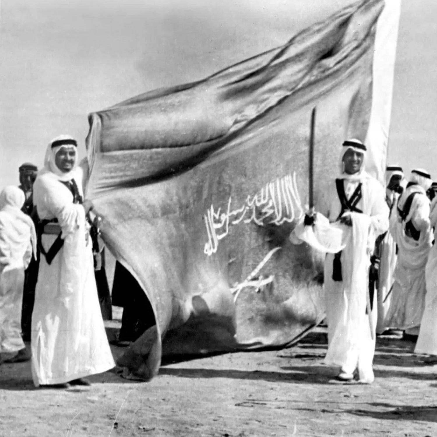 Saudi Flag , Saudi Flag time