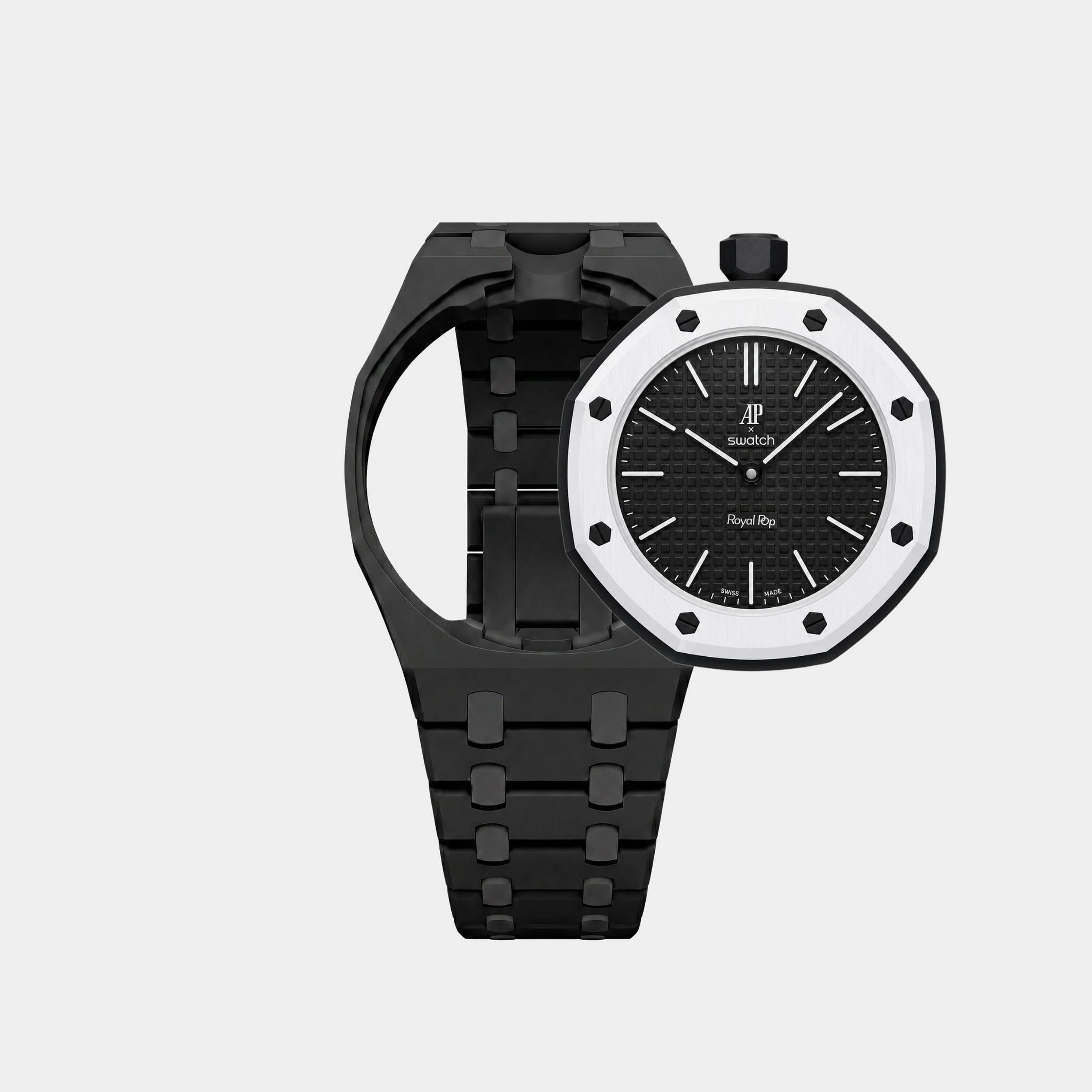 Royal Pop Bracelet, Black Dial