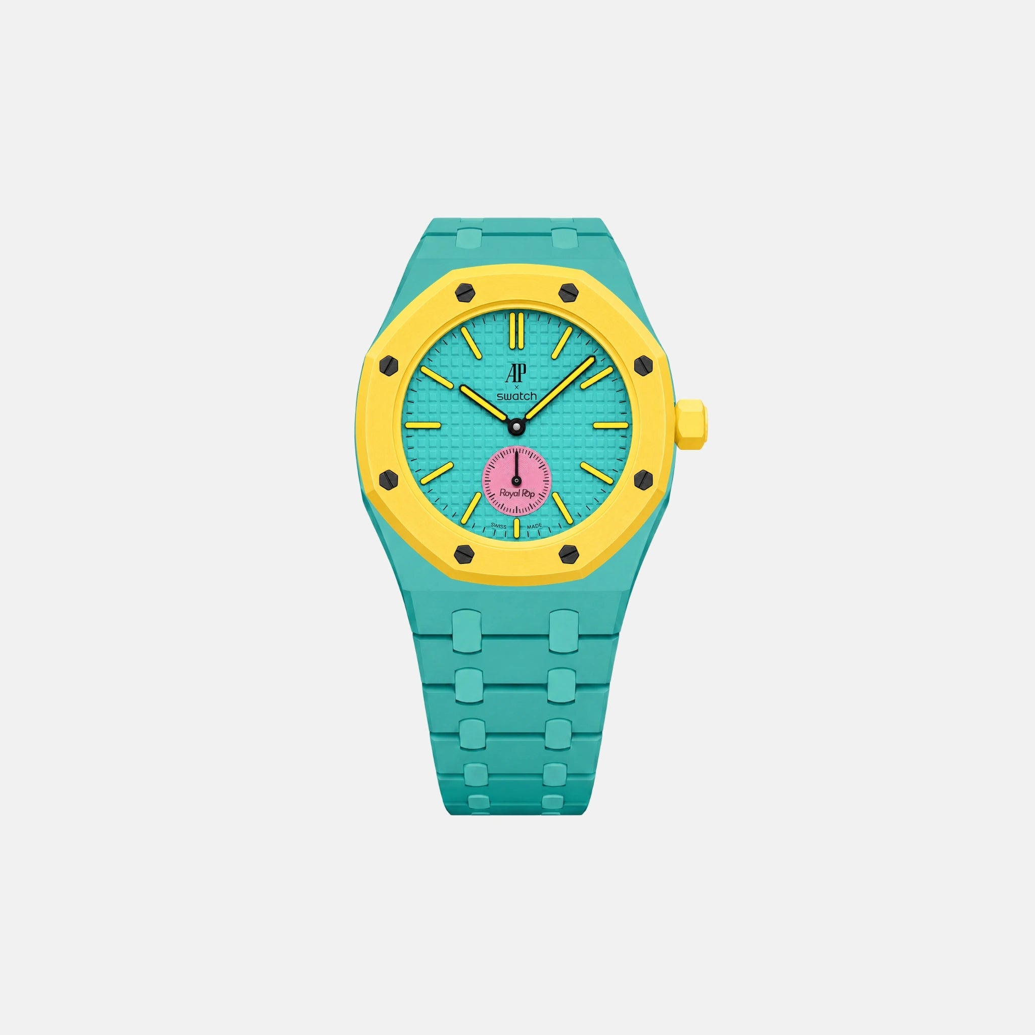Swatch x AP Royal Pop Watch With Bracelet