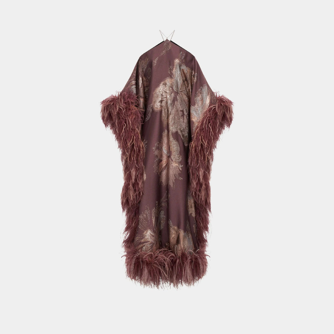 Taller Marmo Sza Sza Bloom Kaftan In Mauve