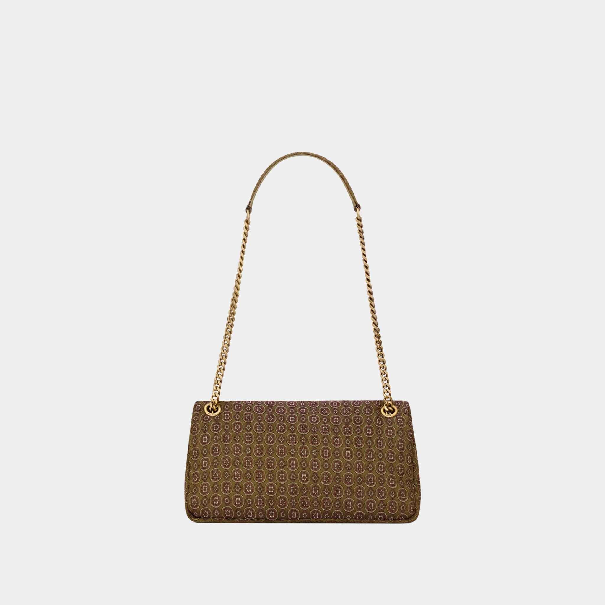 Yves Saint Laurent Calypso Small In Medallion Jacquard, Back
