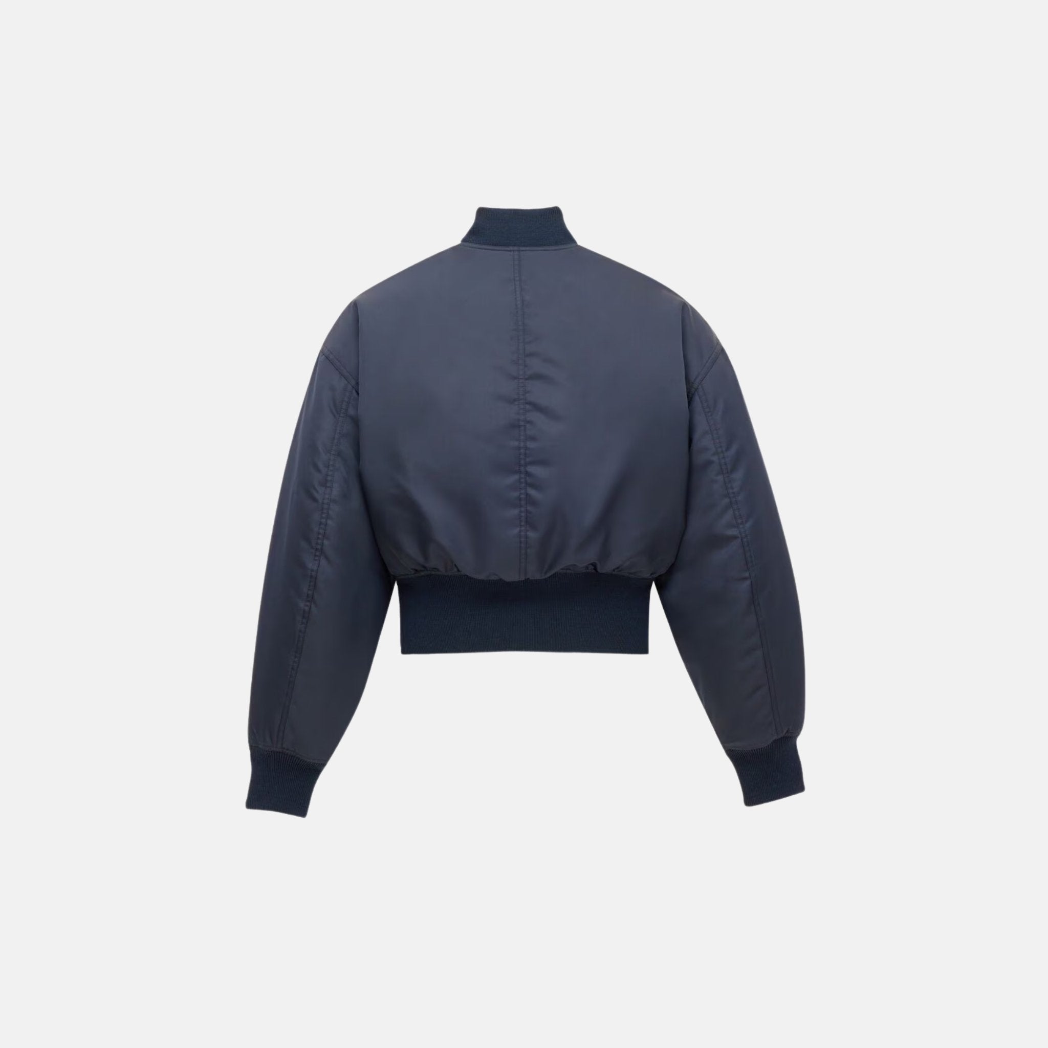 Yves Saint Laurent Bomber Jacket In Nylon, Marine, Back