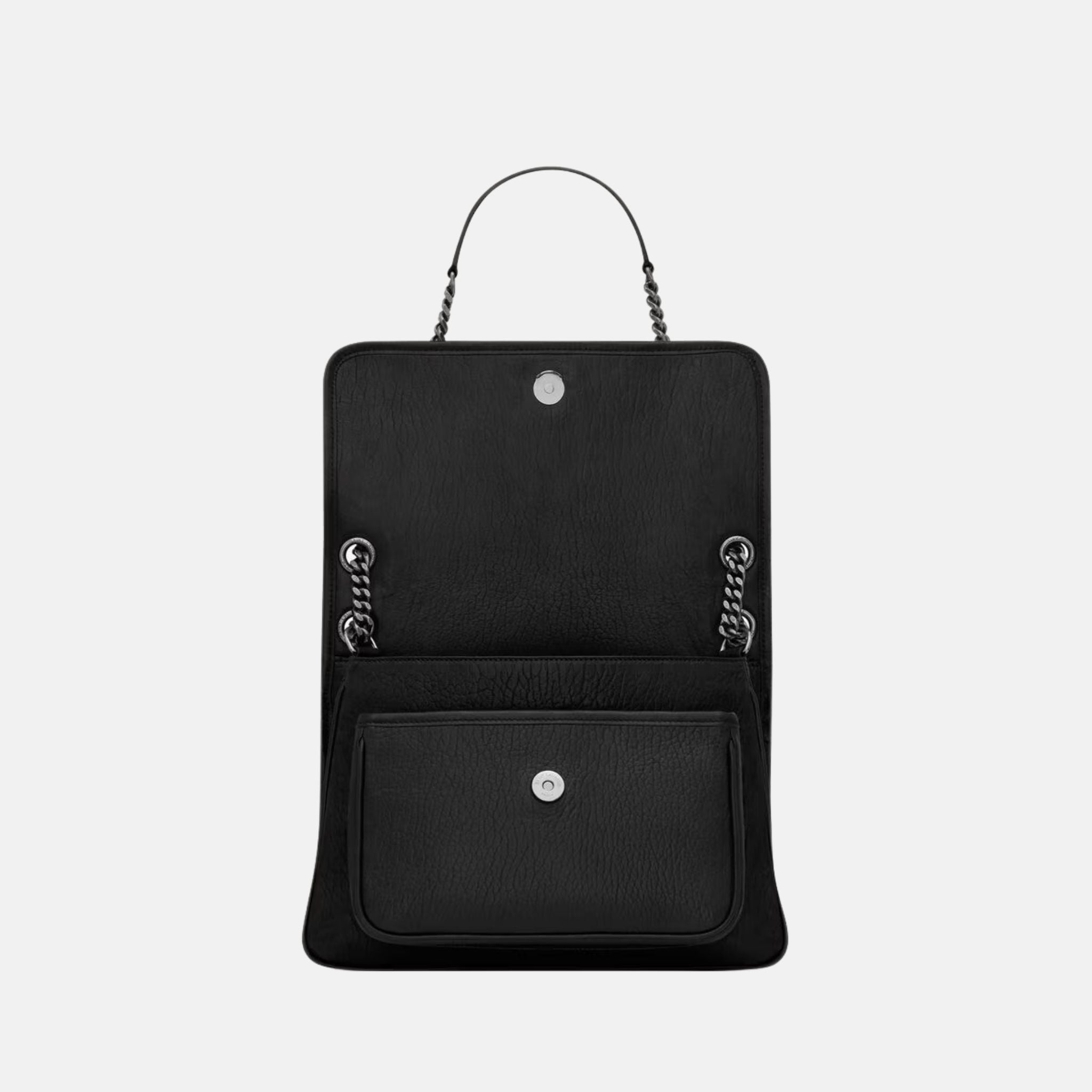 Yves Saint Laurent Niki Medium In Grained Lambskin, Inside