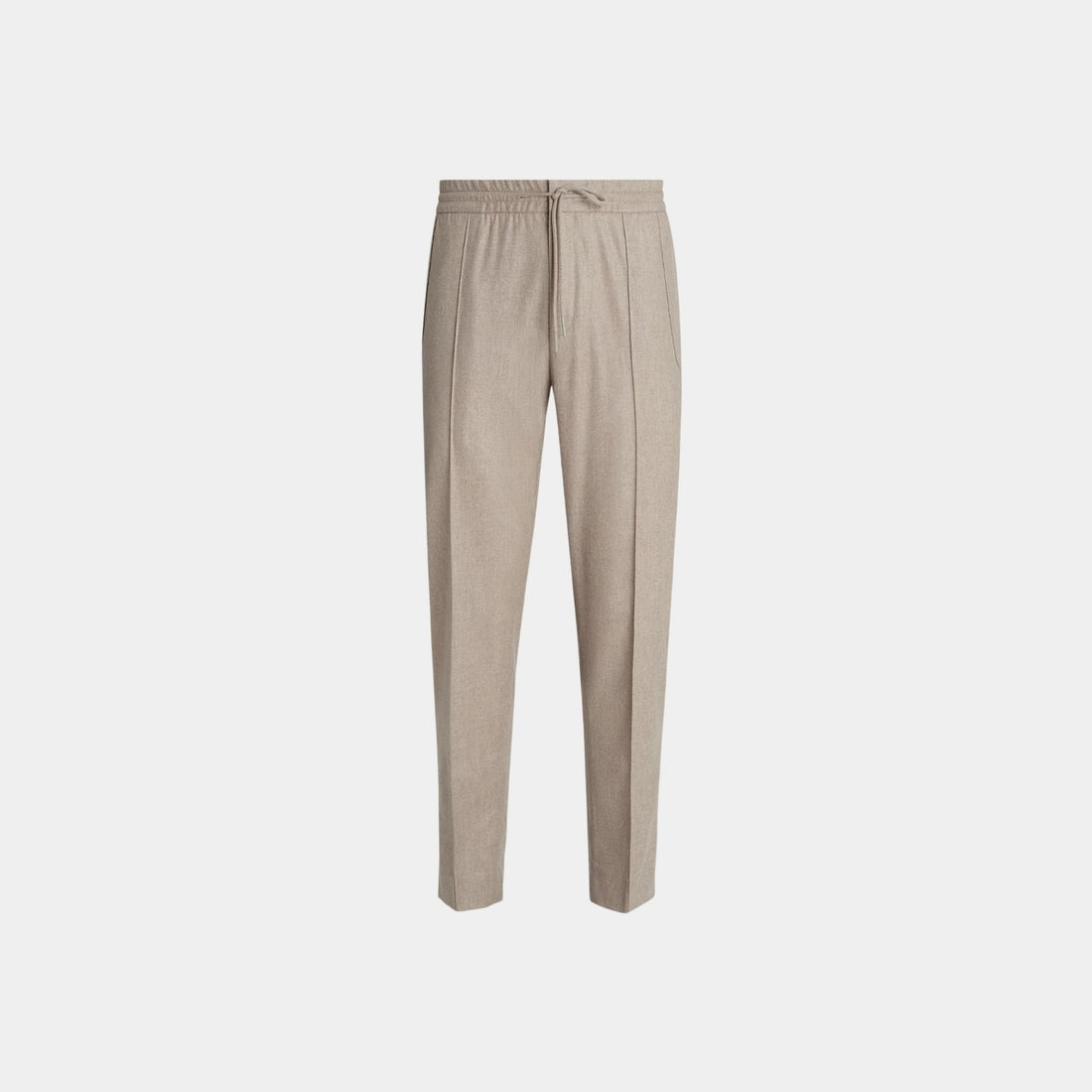 Zegna 15milmil15 Wool Joggers, Light Taupe, Front