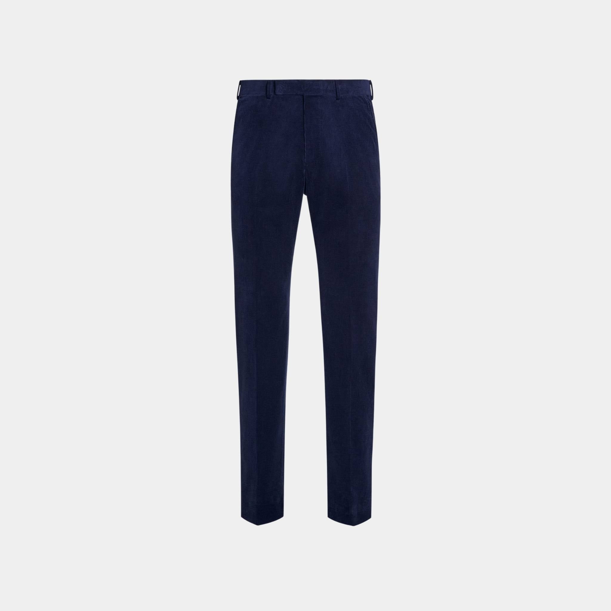 Zegna Cashco Pants, Ink Blue, Front