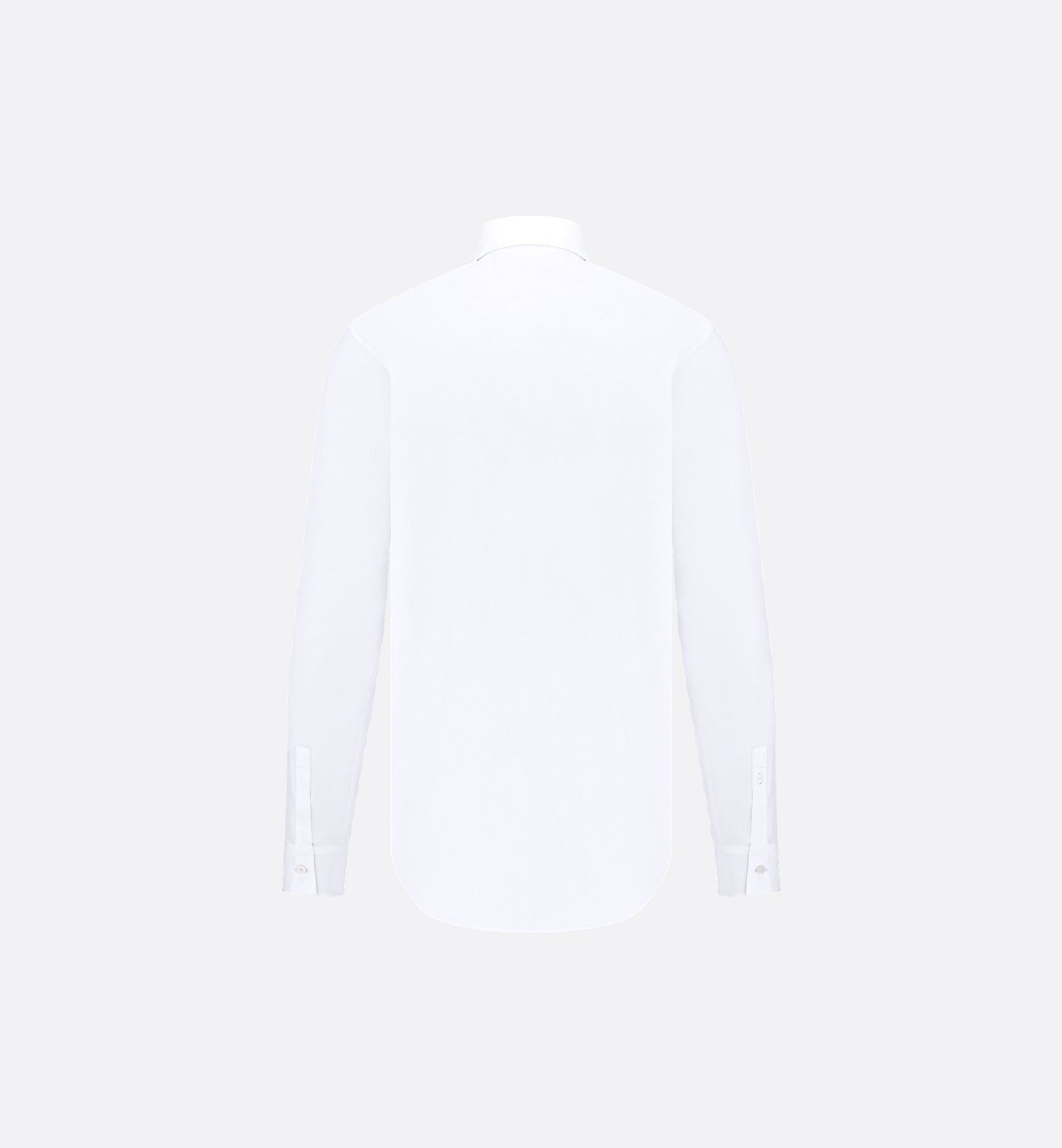 Classic Shirt White Cotton Poplin