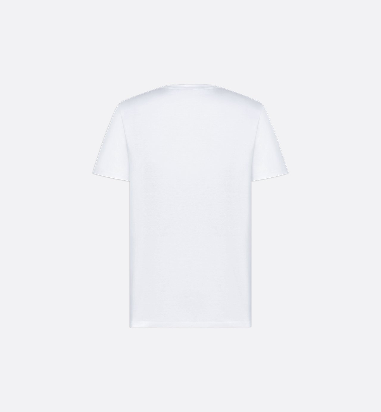 Cd Icon T-Shirt Regular Fit White Cotton Jersey