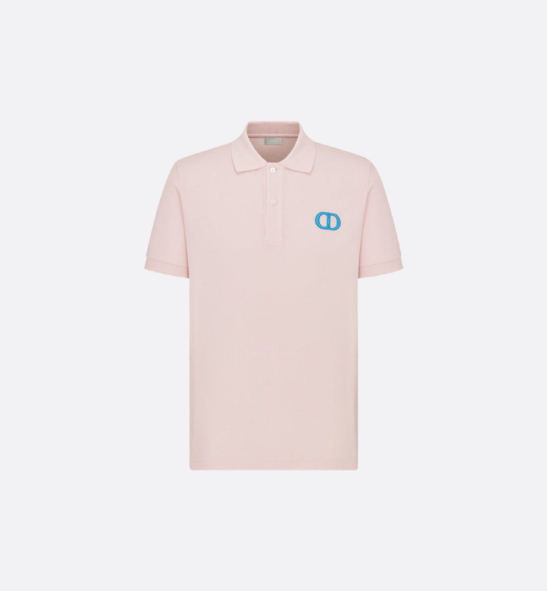 Cd Icon Polo Shirt Pink Cotton Pique