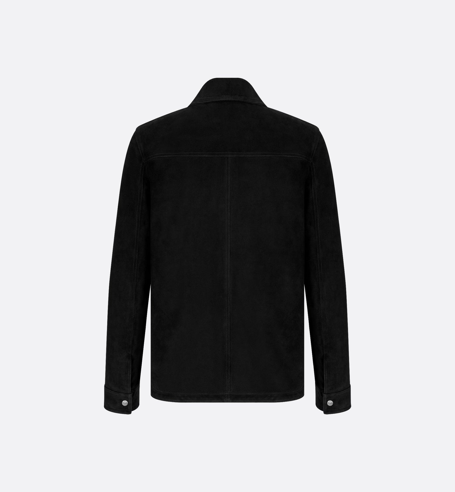 Overshirt Black Suede