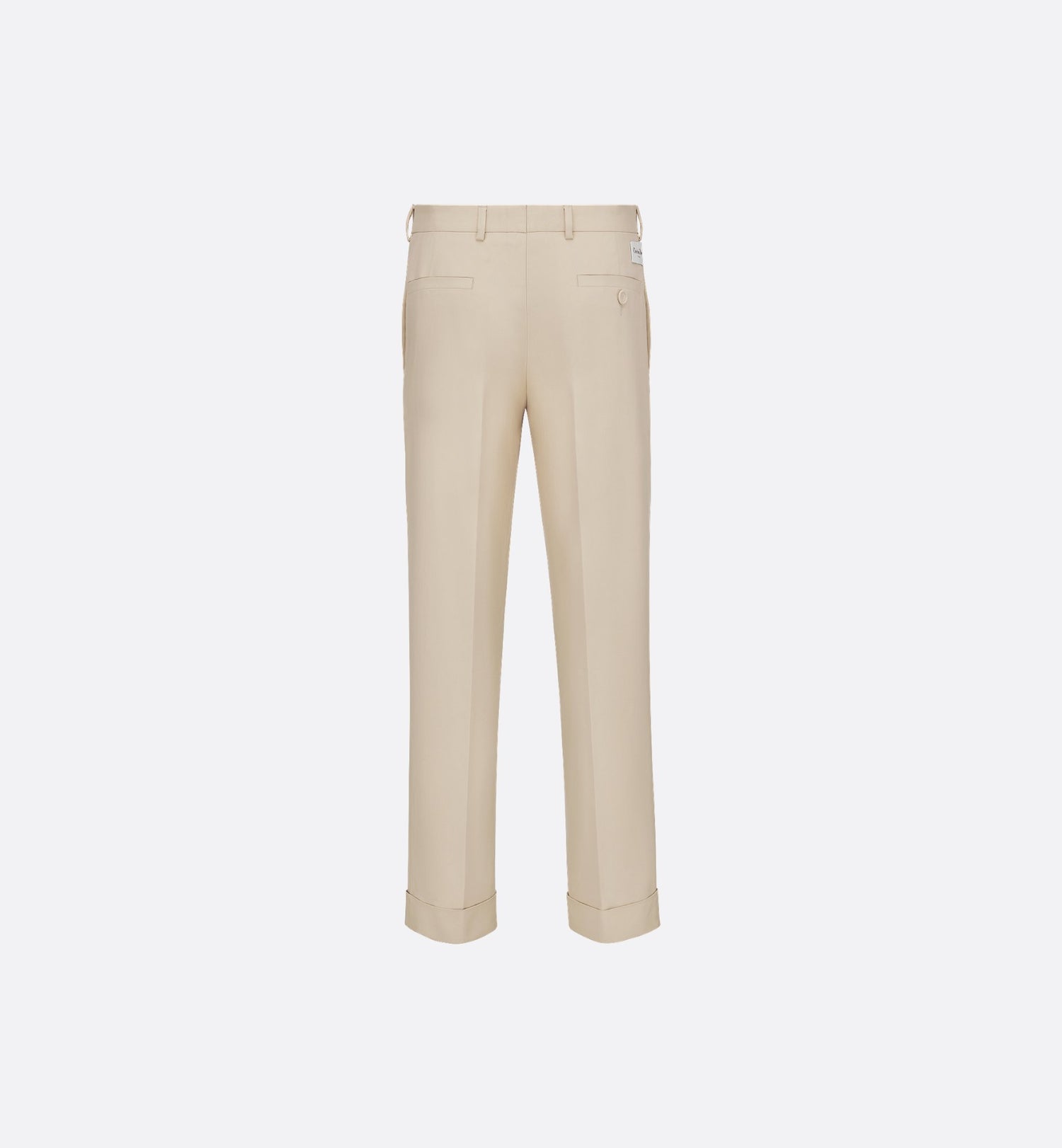 Cd Couture Chinos Beige Cotton Faille