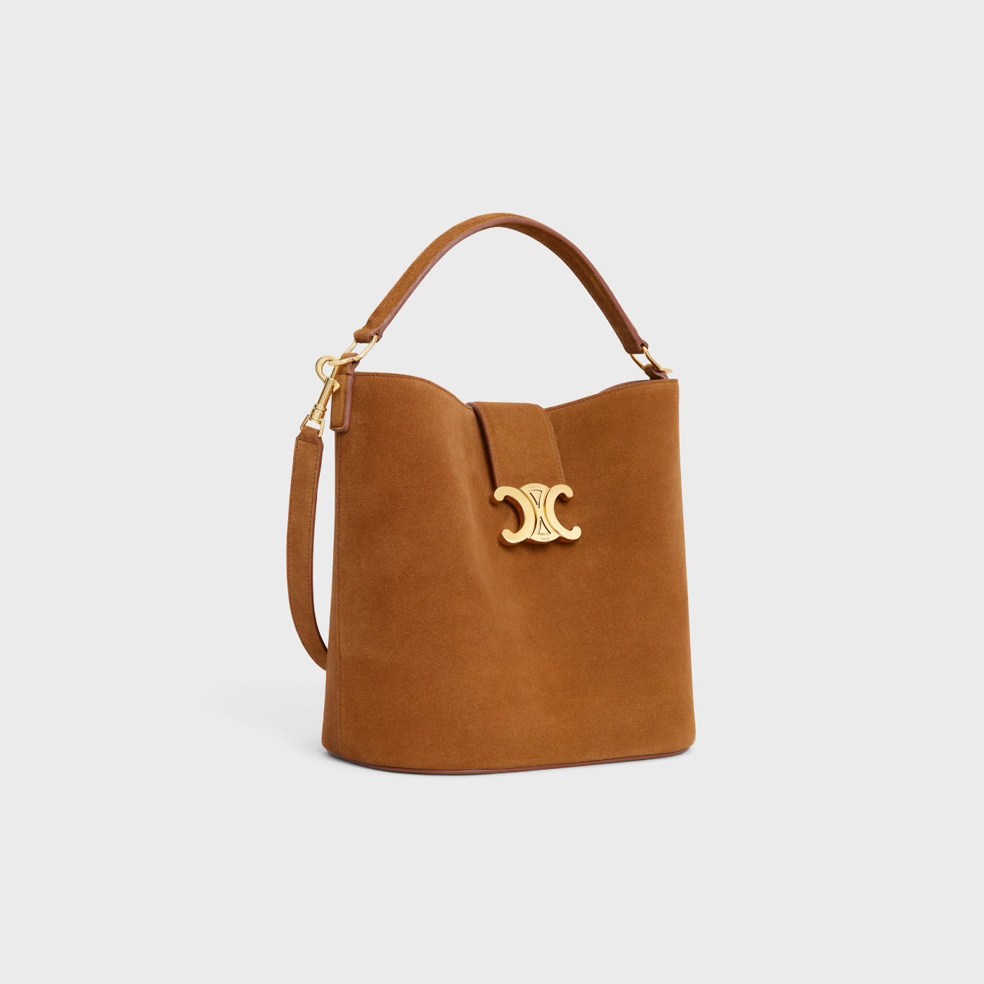 Medium Louise Bag In Suede Calfskin