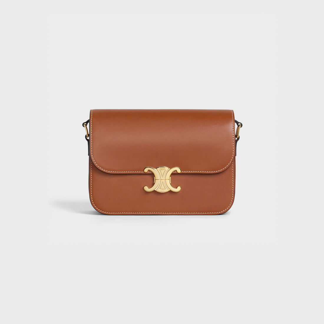 Classique Triomphe Bag In Natural Calfskin