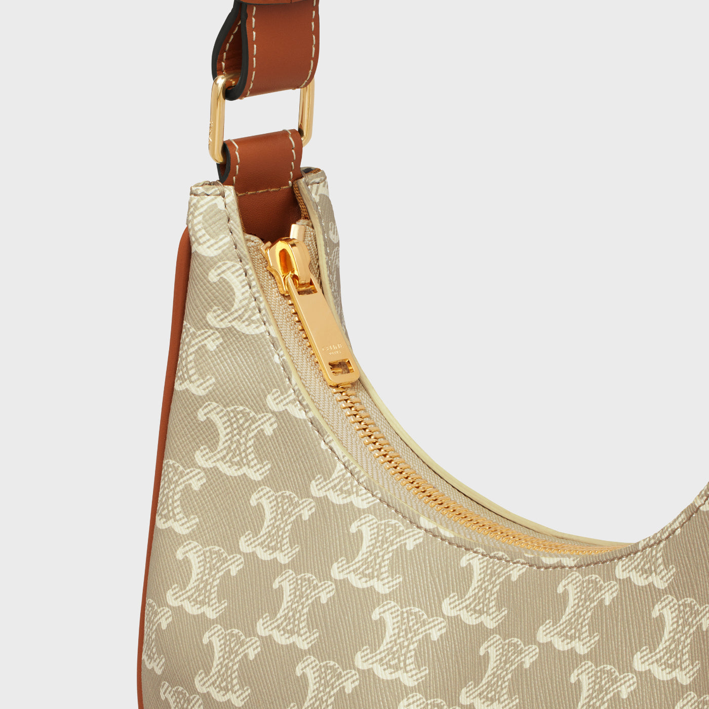 Ava Bag In Triomphe Canvas And Calfskin