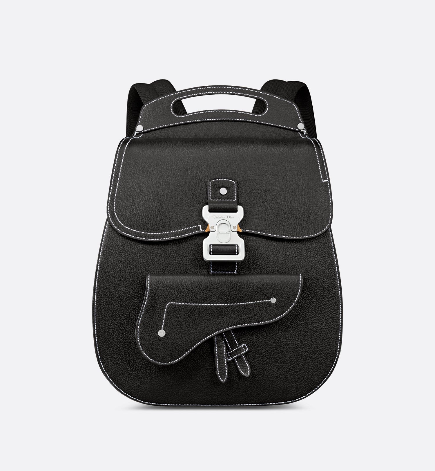 Gallop Backpack Black Grained Calfskin