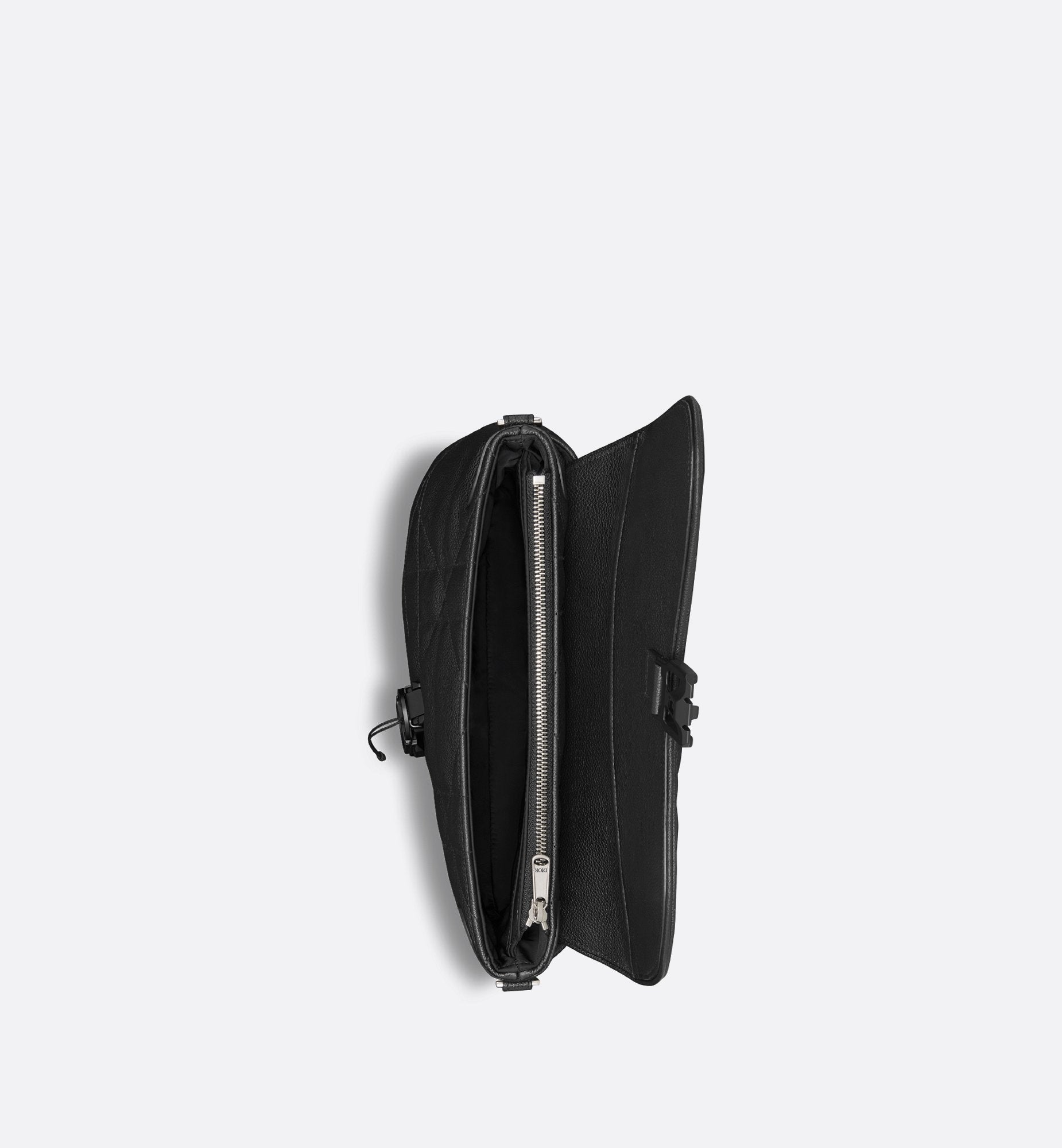 Saddle Twin Bag Black Maxicannage Calfskin