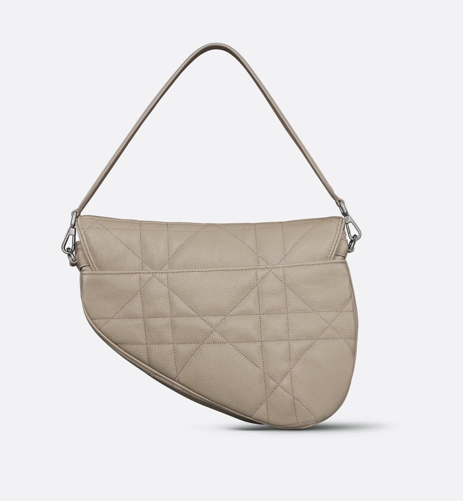 Saddle Twin Bag Beige Maxicannage Calfskin