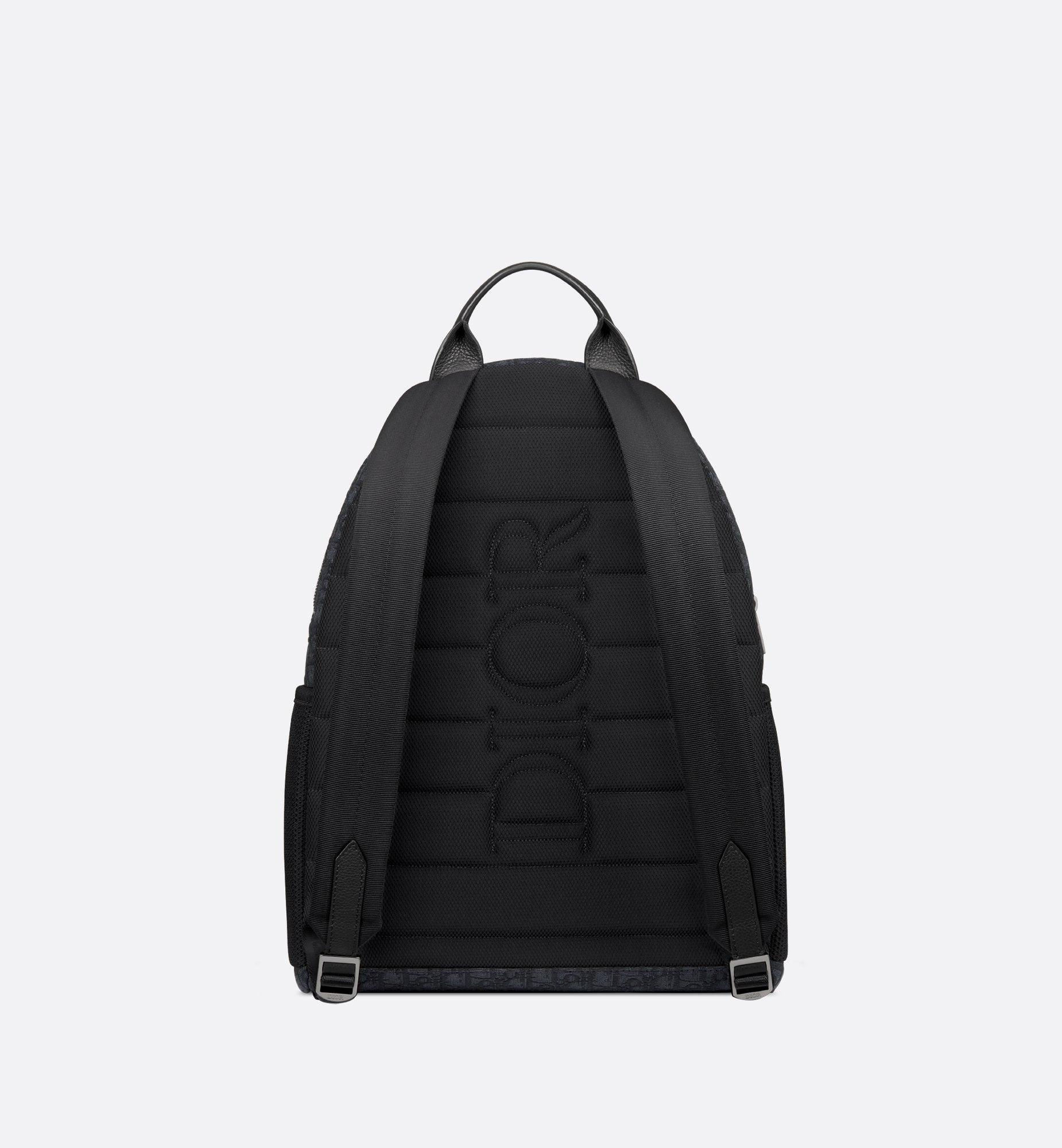 8 Backpack Black Dior Oblique Jacquard