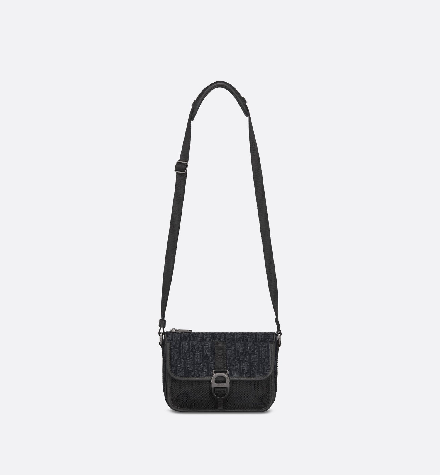 Mini Dior 8 Bag With Strap Black Dior Oblique Jacquard