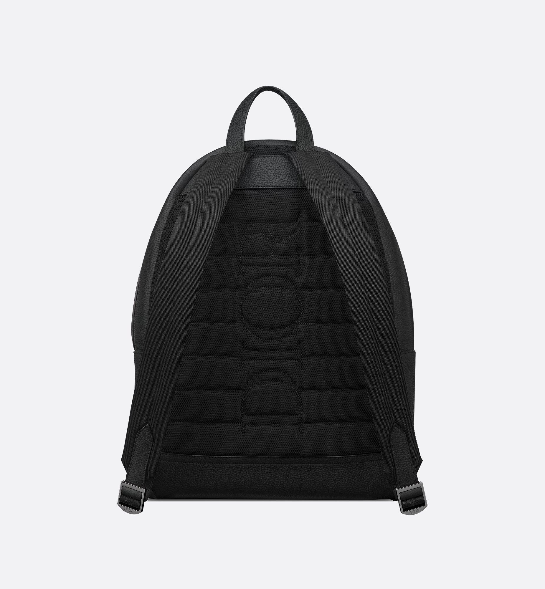 Rider 2.0 Zipped Backpack Black Dior Gravity Leather And Black Grained Calfskin