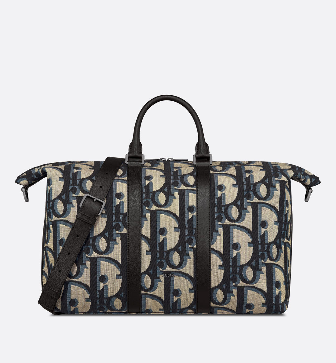 Weekender 40 Beige And Black Maxi Dior Oblique Jacquard