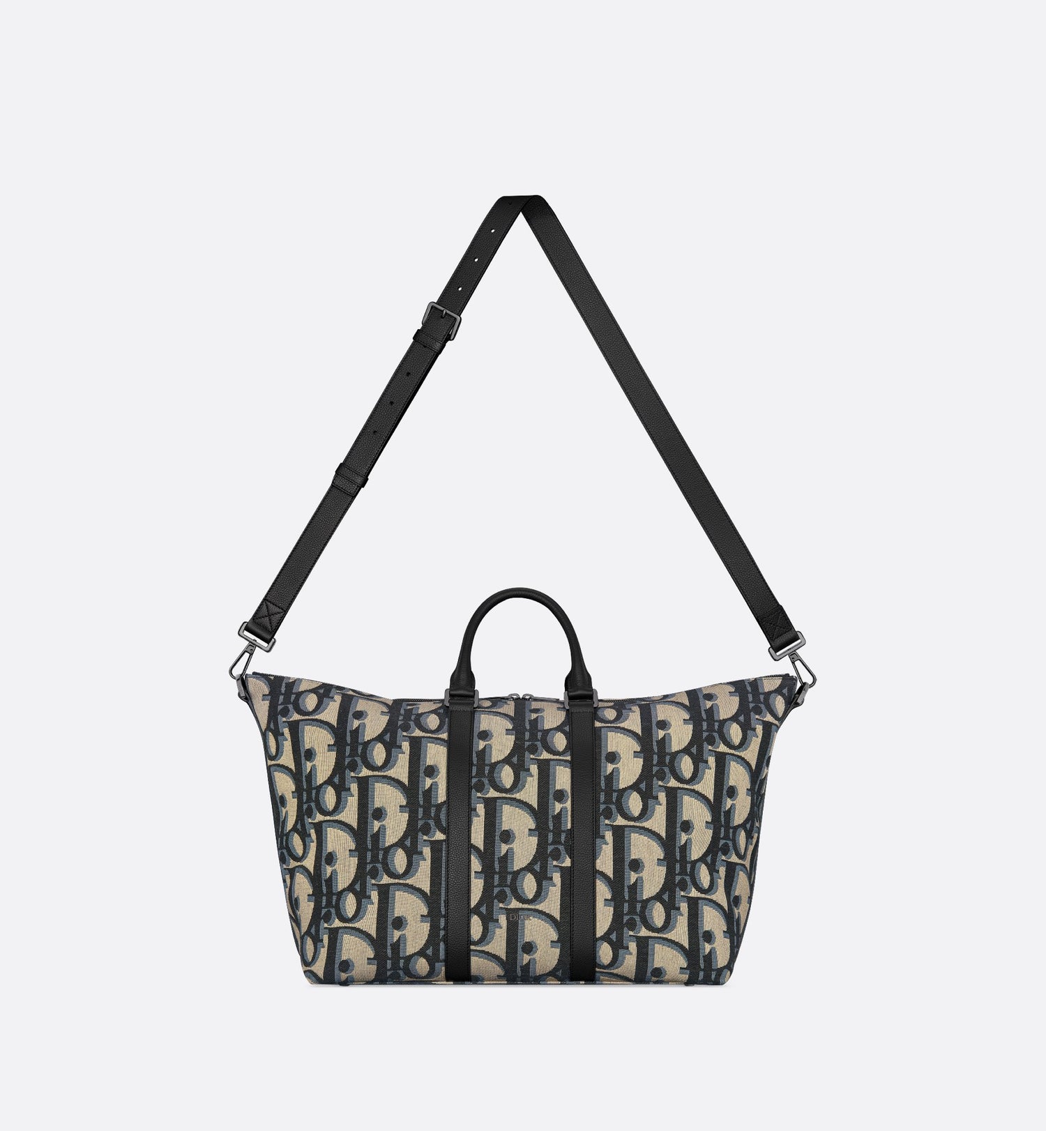 Weekender 40 Beige And Black Maxi Dior Oblique Jacquard