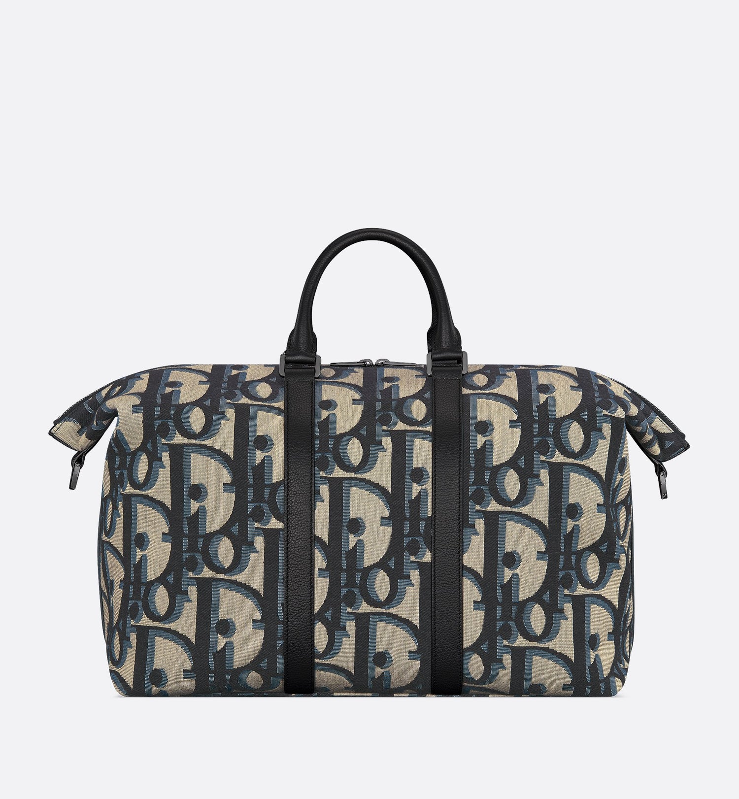 Weekender 40 Beige And Black Maxi Dior Oblique Jacquard