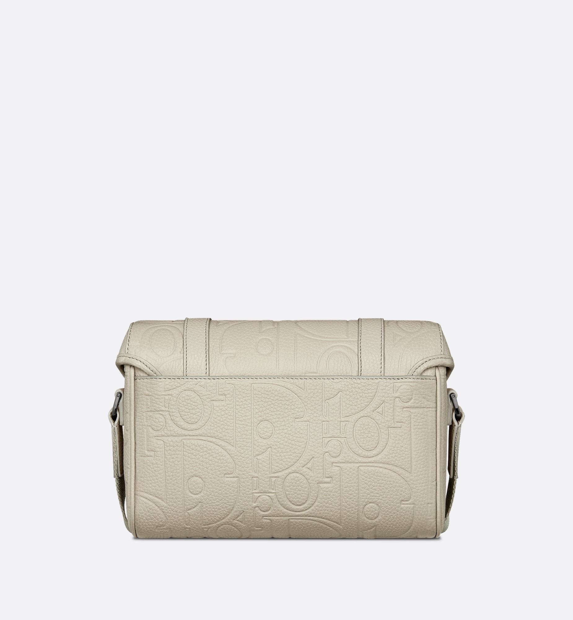 Hit The Road Messenger Bag With Flap Beige Dior Gravity Leather And Beige Grained Calfskin