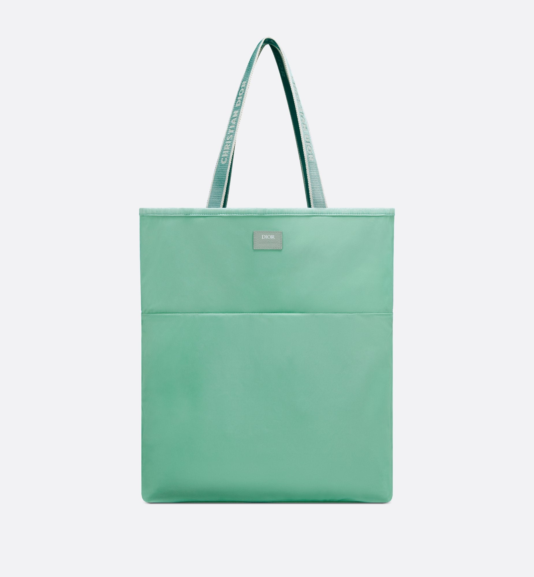 Reversible Tote Light Green Dior Oblique Terry Cotton And Light Green Dior Oblique Technical Nylon