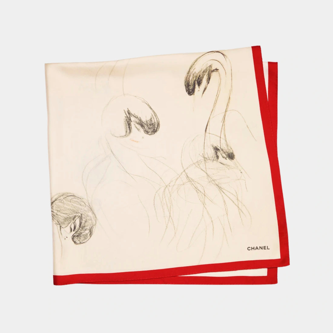 Square Scarf Silk Twill
