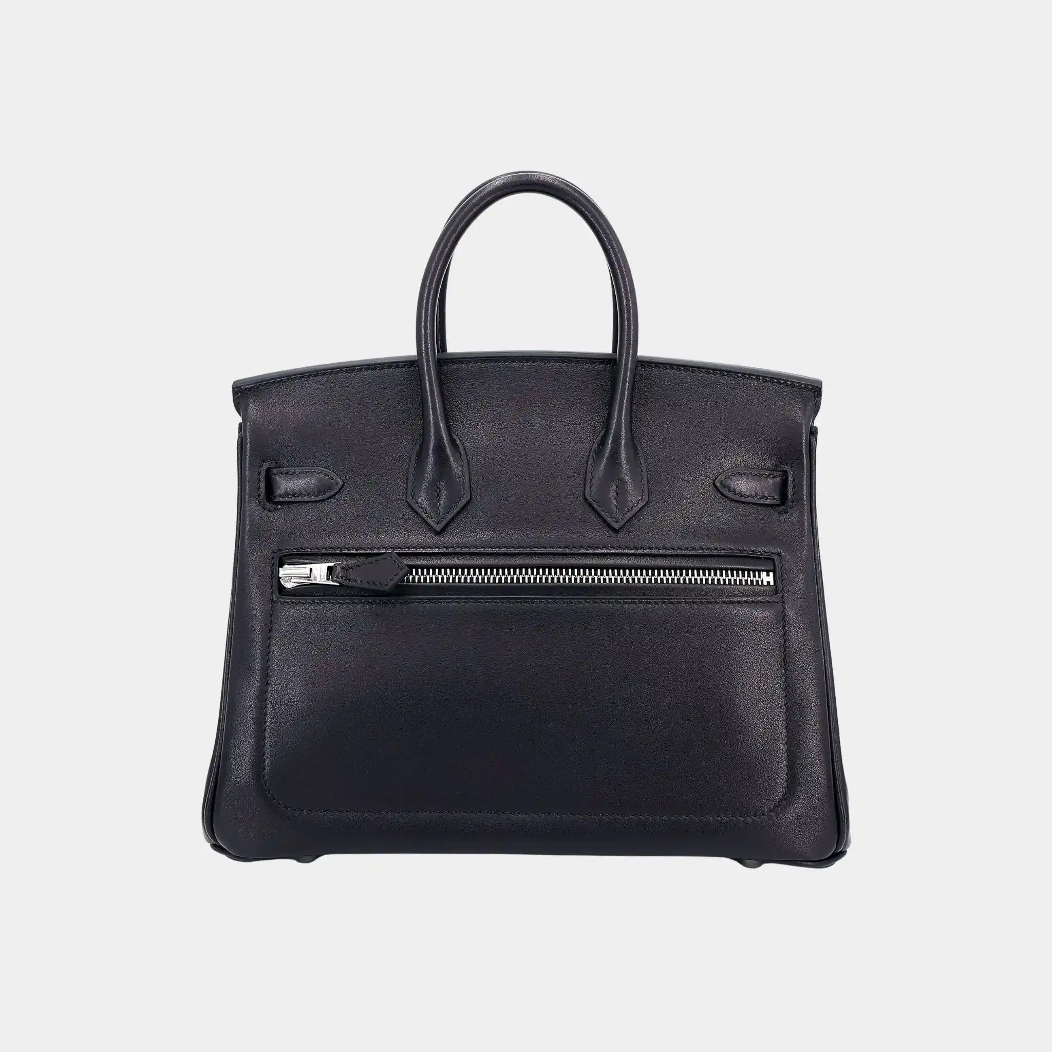 Birkin 25 Rock Limited Edition Volupto Calfskin Black PHW