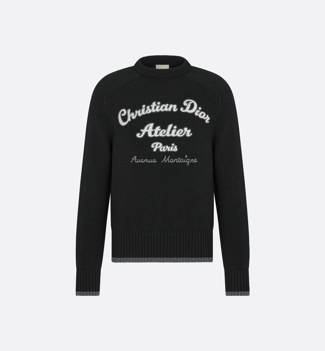 Cd Atelier Sweater Black Wool Jersey