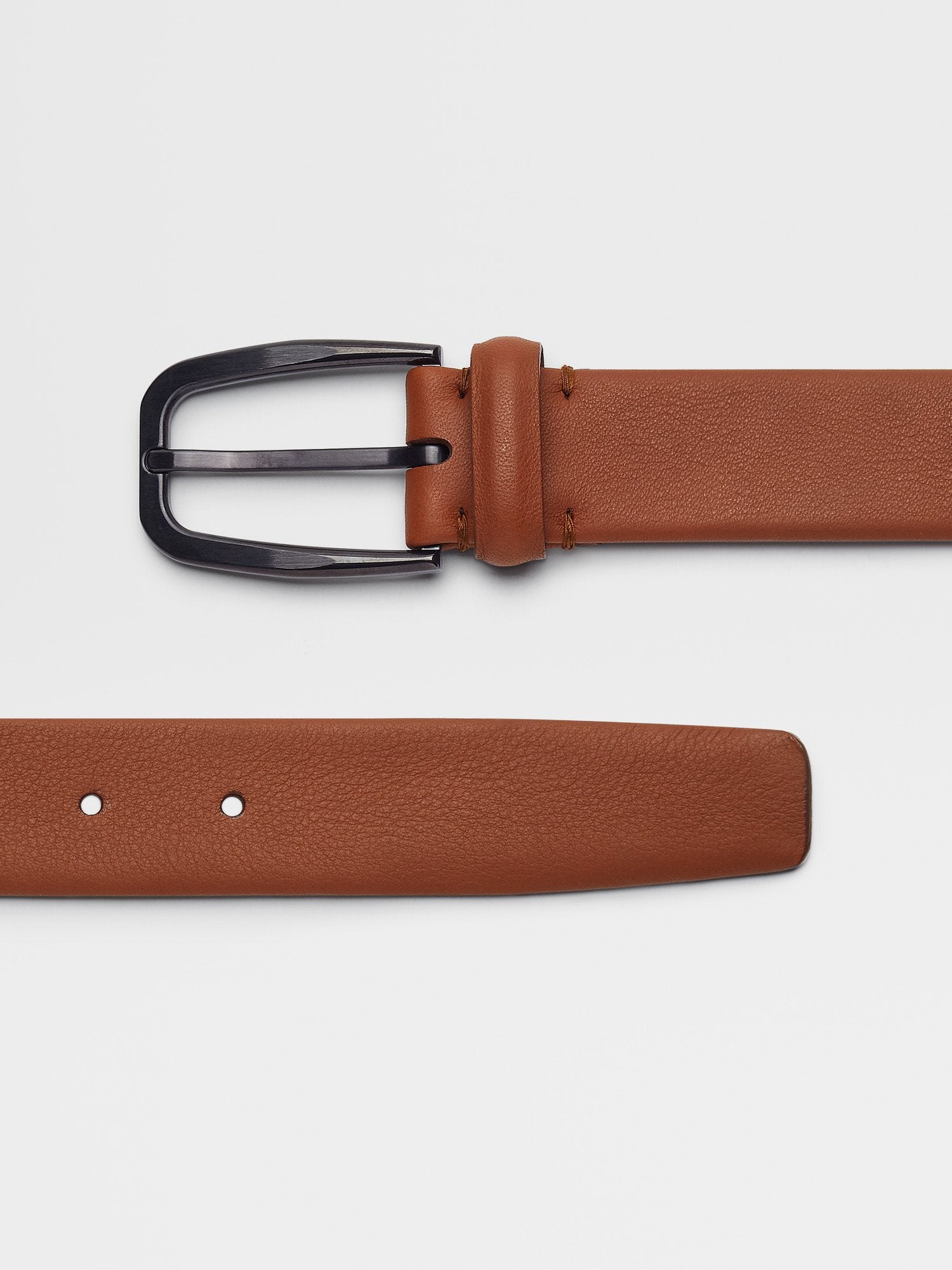 Foliage Leather Belt