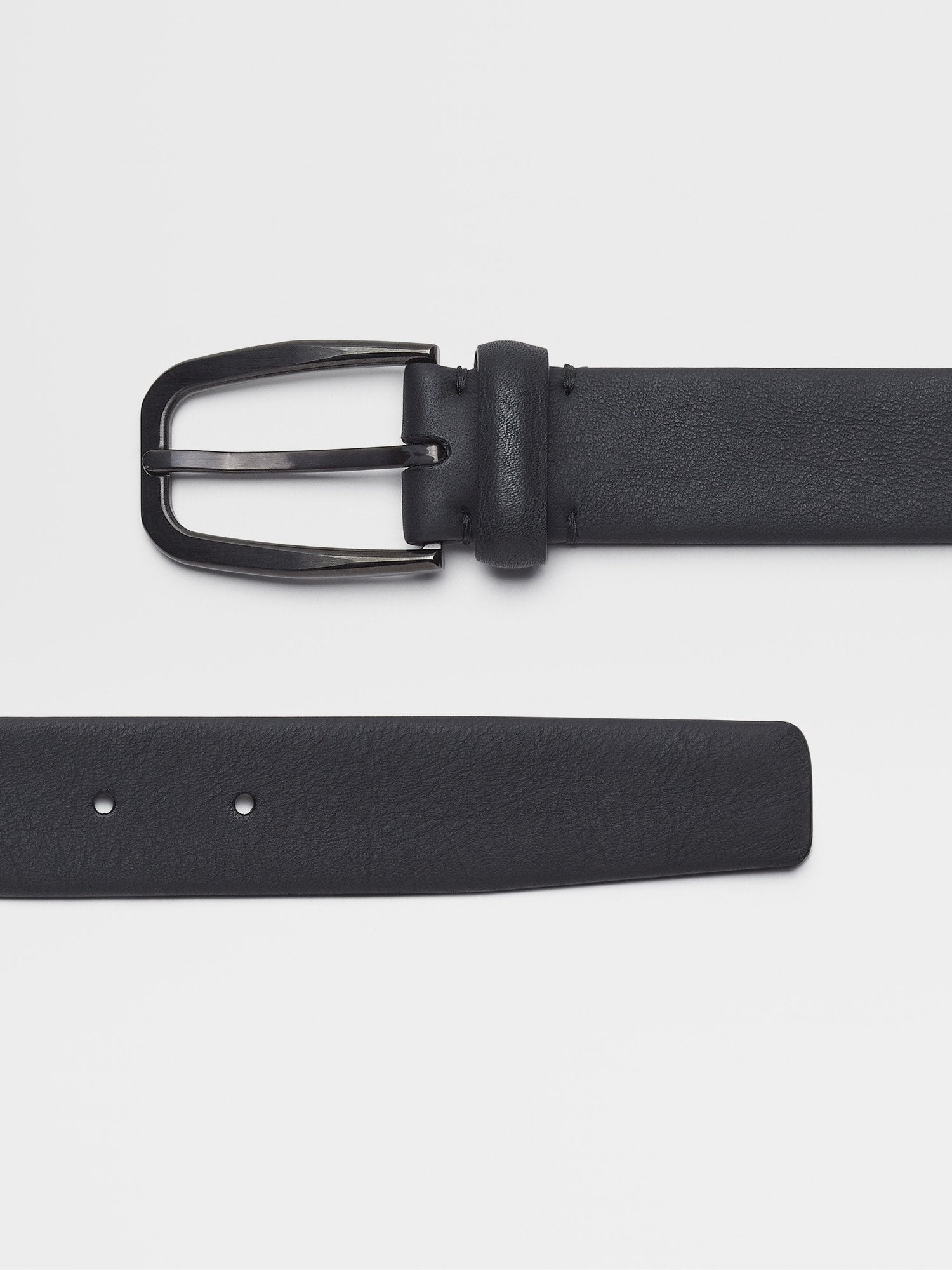 Black Leather Belt