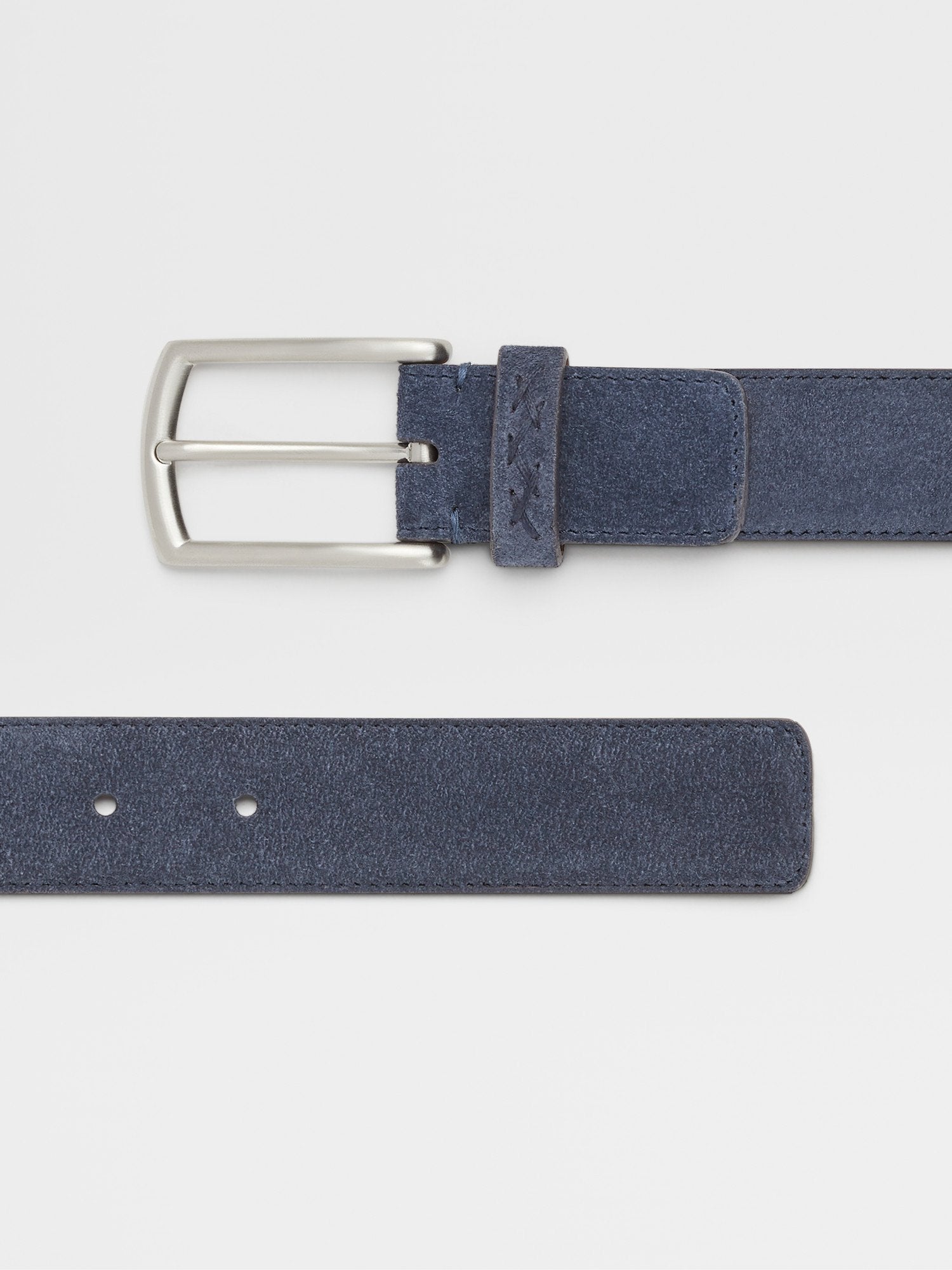 Blue Suede Belt