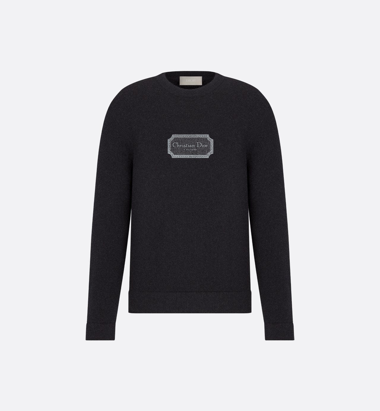 Cd Couture Sweater Black Cashmere Jersey